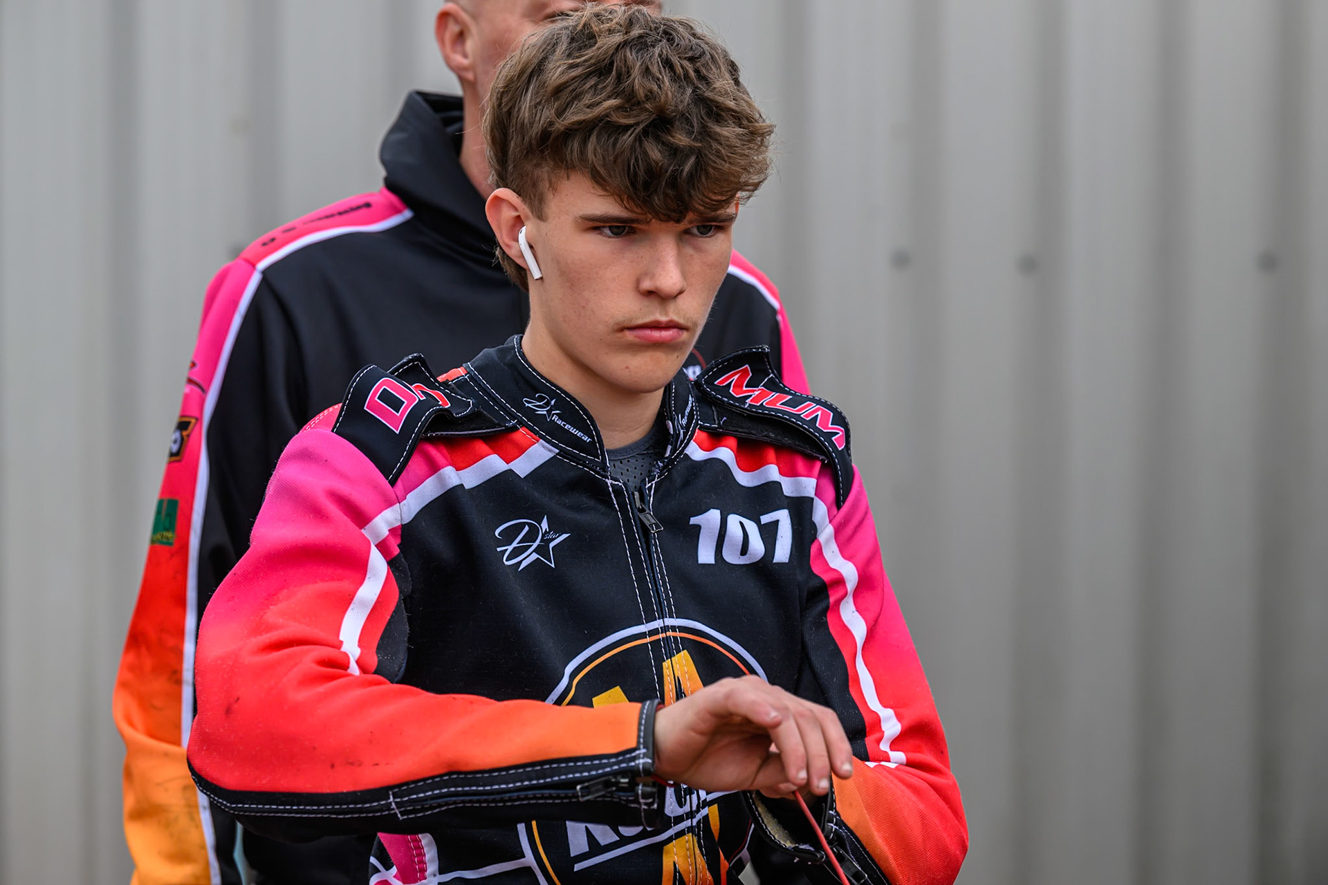 Alex Adamson of Australia during the FIM SGP2 Qualifying Round at the Peugeot Ashfield Stadium in Glasgow on Saturday 24th May 2025. (Photo: Ian Charles | MI News)