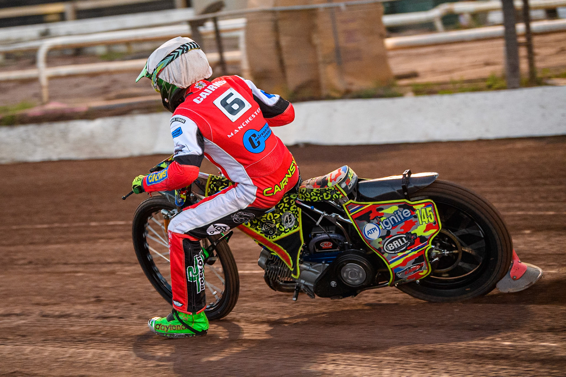 Belle Vue Colts' William Cairns  in action during the WSRA National Development League match between Sheffield Tiger Cubs and Belle Vue Colts at Owlerton Stadium, Sheffield on Thursday 12th September 2024. (Photo: Ian Charles | MI News)