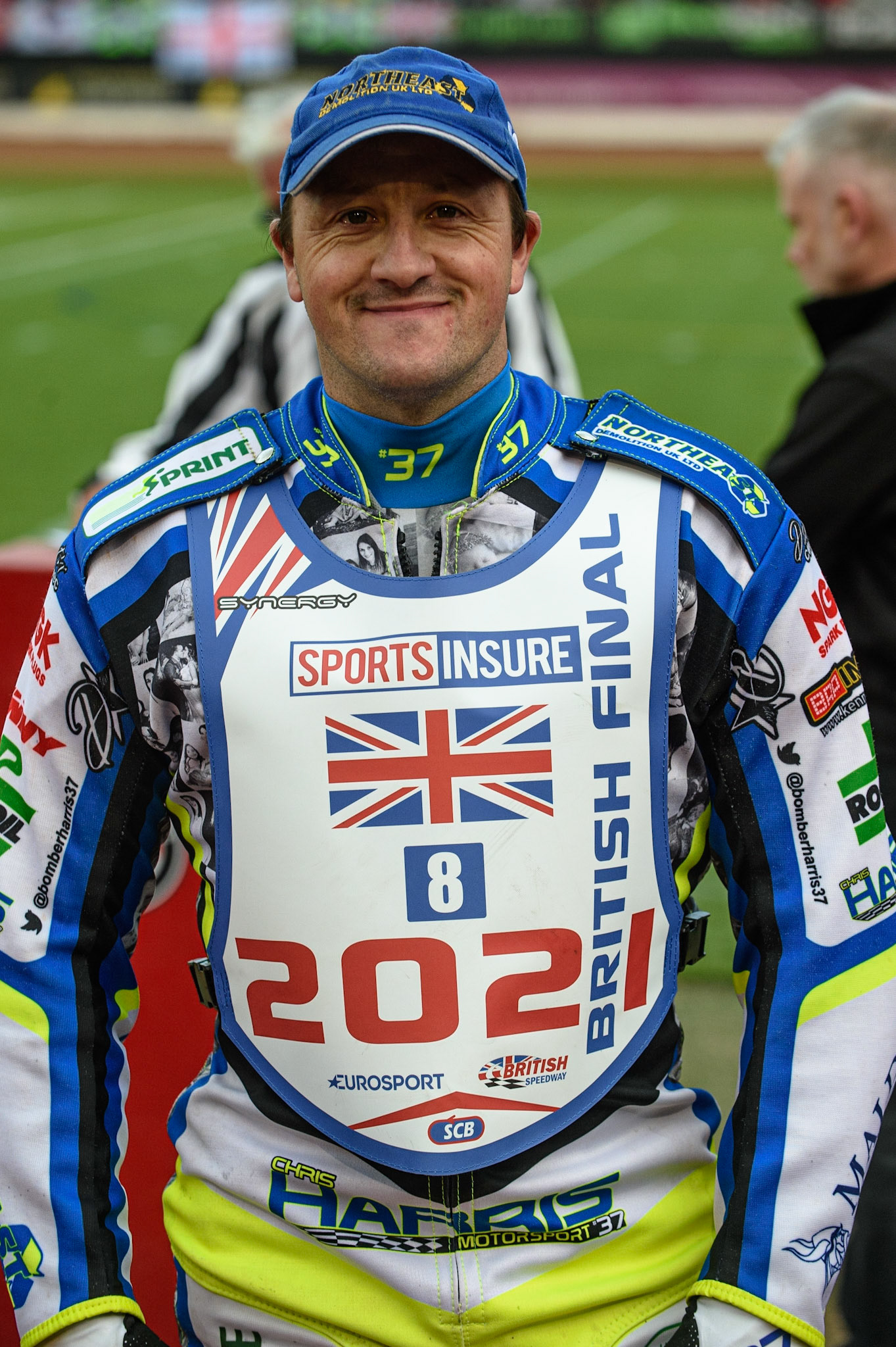 MANCHESTER, UK. AUGUST 16TH   Chris Harris  during the Sports Insure British Speedway Finals at the National Speedway Stadium, Manchester on Monday 16th August 2021. (Credit: Ian Charles | MI News)