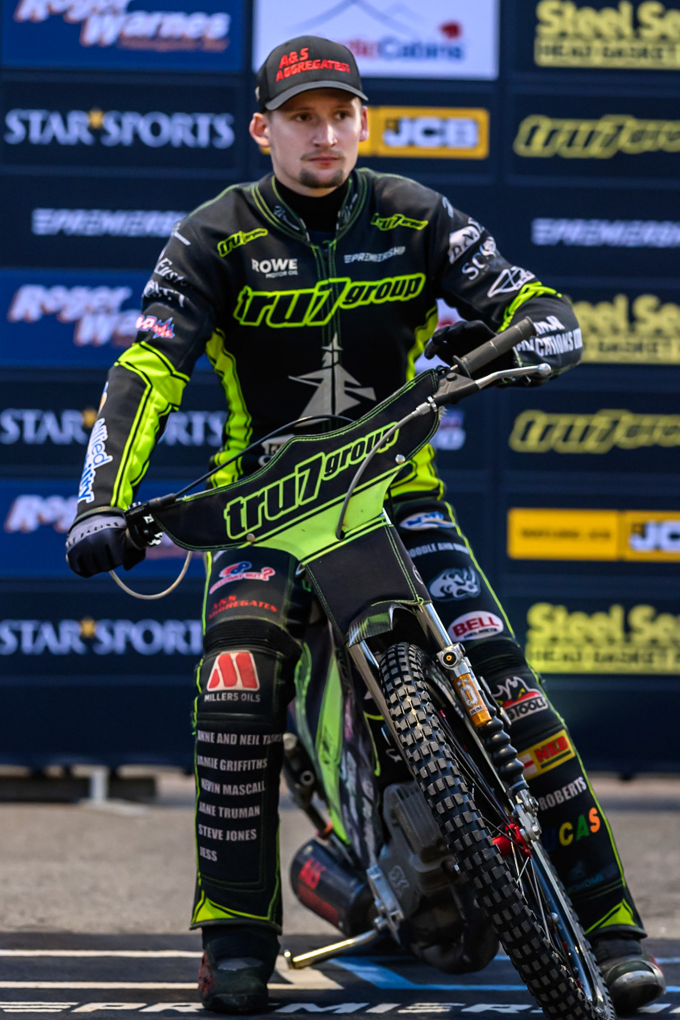 Dan Thompson of Ipswich Witches during the Rowe Motor Oil Premiership Play Off Semi Final 1 (1st Leg)  between Belle Vue Aces and Ipswich Witches at the National Speedway Stadium, Manchester on Monday 8th September 2025. (Photo: Ian Charles | MI News)