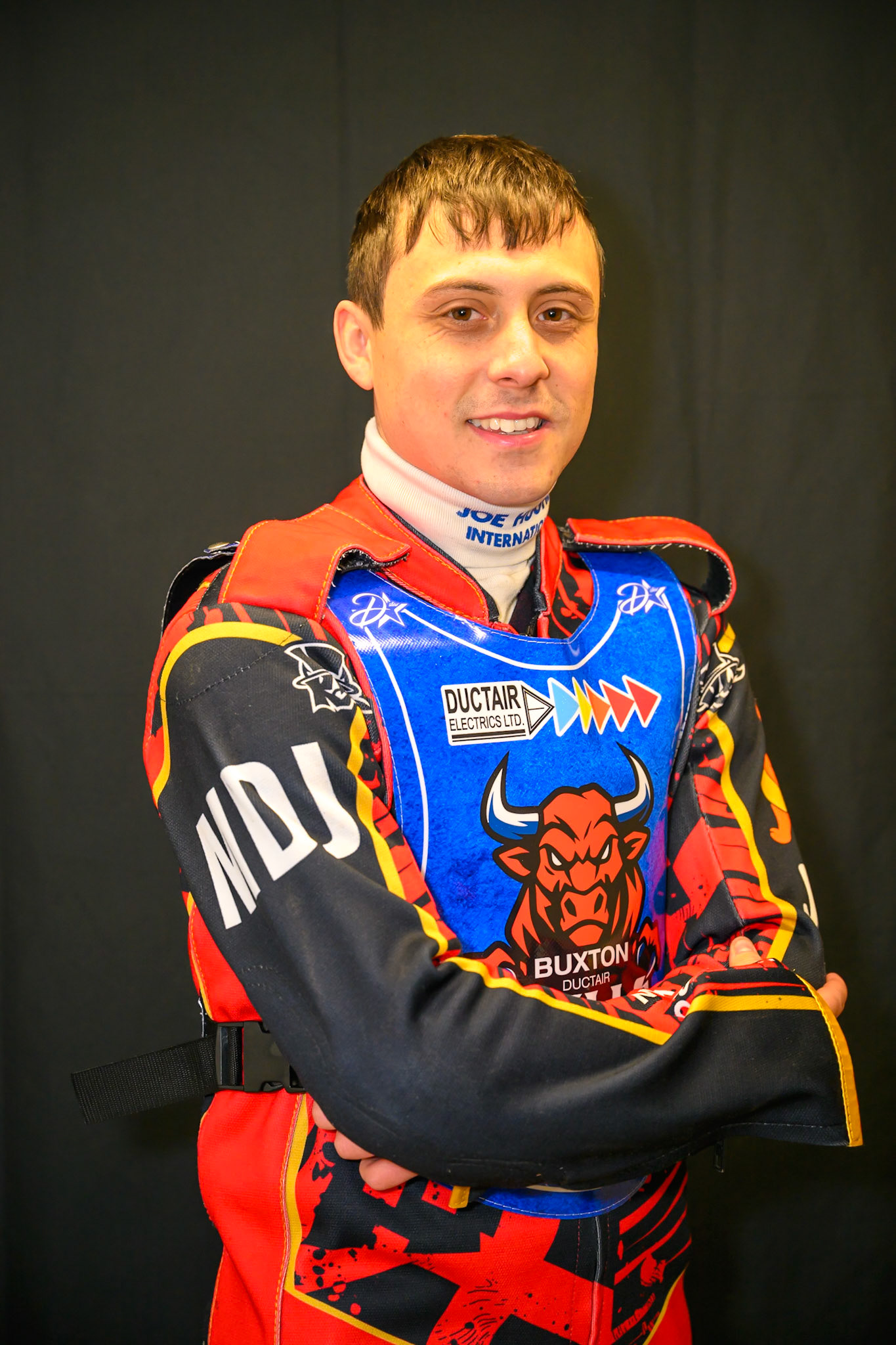 Luke Harris during Buxton Bulls Press and Practice at Hi-Edge Speedway, Buxton on Monday 30th March 2026. (Photo: Ian Charles | MI News)