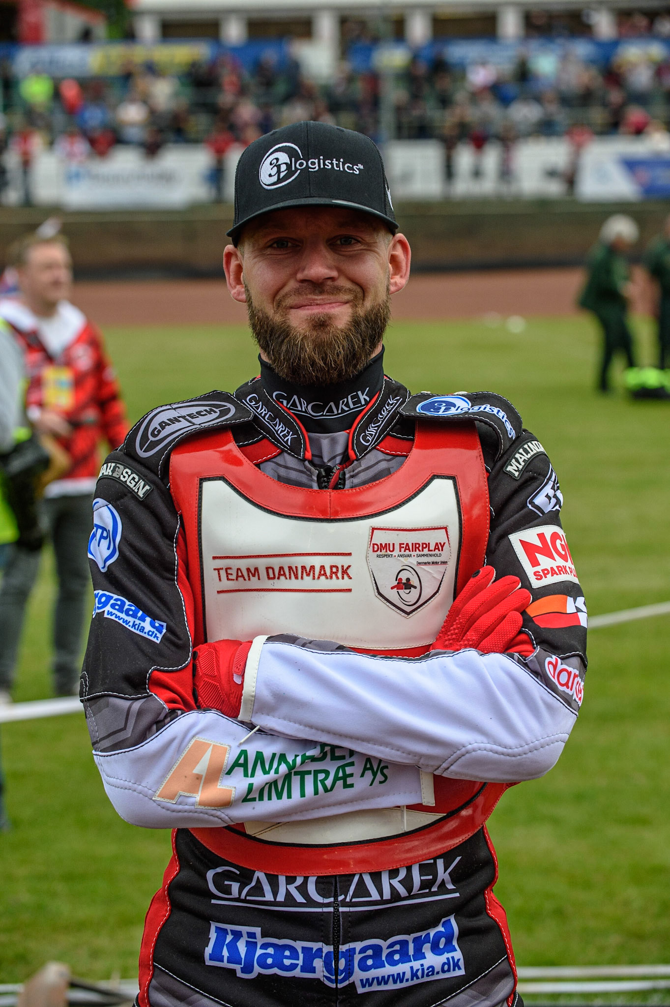 GLASGOW, UK. JUNE 19TH.  Nicolai Klindt (Denmark) during the FIM Speedway Grand Prix Qualifying Round at the Peugeot Ashfield Stadium, Glasgow on Saturday 19th June 2021. (Credit: Ian Charles | MI News)
