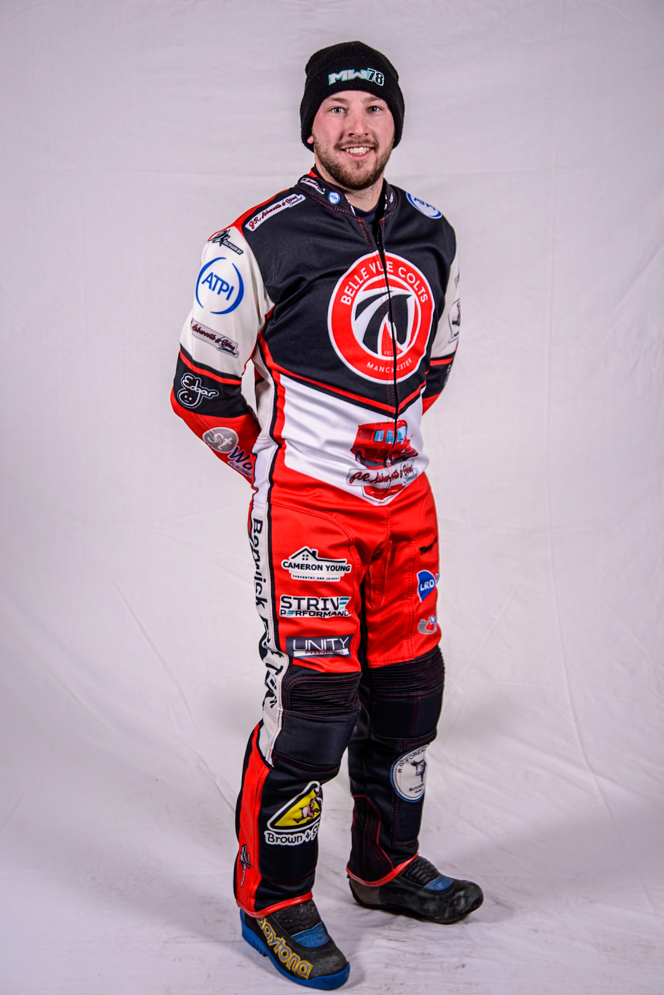 Mason Watson - Belle Vue Colts during the Belle Vue Aces Media Day at the National Speedway Stadium, Manchester on Wednesday 12th March 2025. (Photo: Ian Charles | MI News)