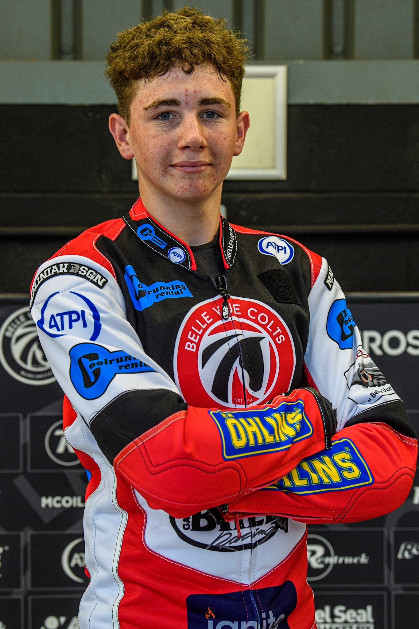 Belle Vue Colts' William Cairns during the WSRA National Development League match between Belle Vue Colts and Oxford Chargers at the National Speedway Stadium, Manchester on Friday 2nd August 2024. (Photo: Ian Charles | MI News)