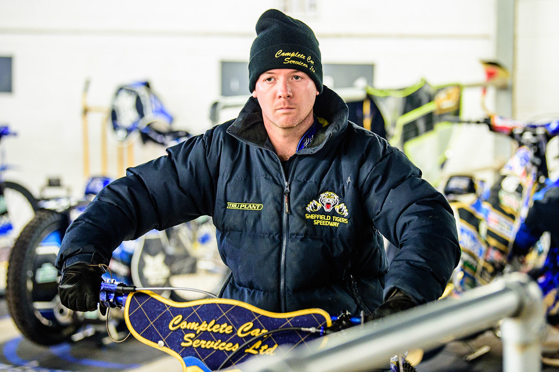 Kyle Howarth  - Sheffield TruPlant Tigers  during the SGB Premiership Grand Final 1st leg between Belle Vue Aces and Sheffield Tigers at the National Speedway Stadium, Manchester on Monday 10th October 2022. (Credit: Ian Charles | MI News)