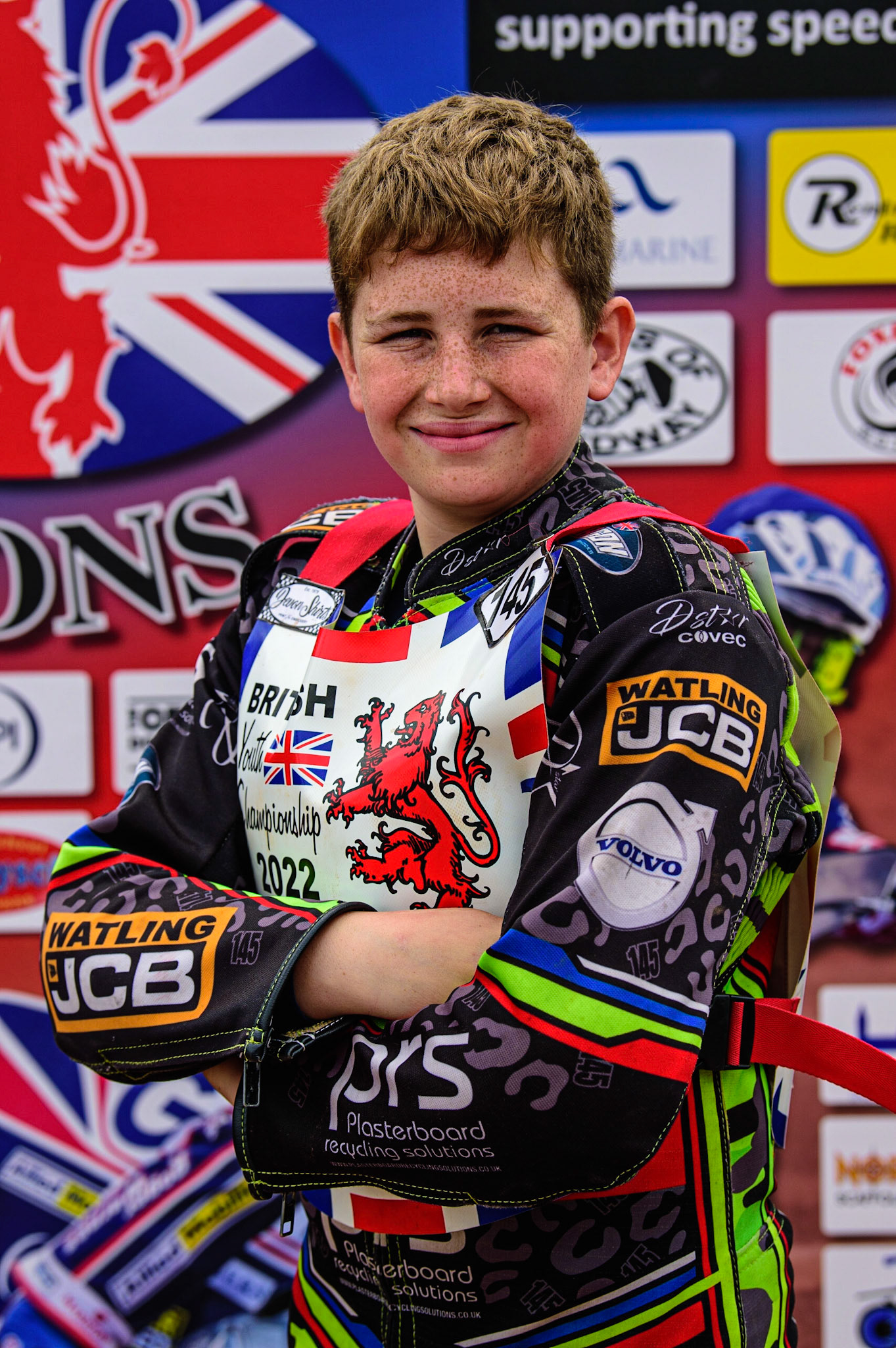 MANCHESTER, UK. JUN 3RD William Cairns (145)  during the British Youth Speedway Championship (Round 4)  at the National Speedway Stadium, Manchester on Friday 3rd June 2022. (Credit: Ian Charles | MI News)