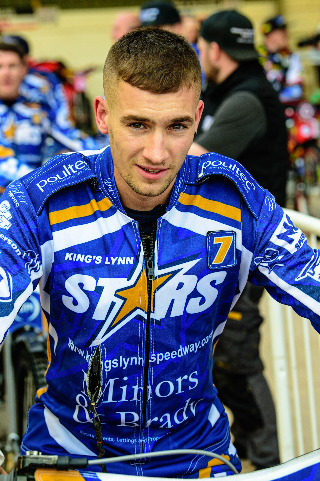 MANCHESTER, UK. MAY 16TH Jack Thomas  - King’s Lynn Minors &amp; Brady Stars  during the SGB Premiership match between Belle Vue Aces and King's Lynn Stars at the National Speedway Stadium, Manchester on Monday 16th May 2022. (Credit: Ian Charles | MI News)