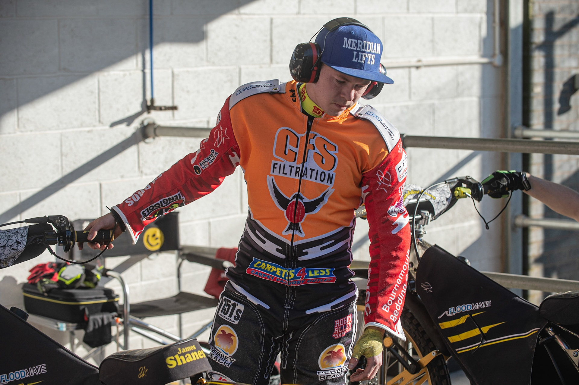 Photo: Ian Charles

James Shanes 

Belle Vue Aces v Swindon Robins, British Speedway Premiership, Belle Vue National Speedway Stadium, Manchester, Monday 20  May  2019