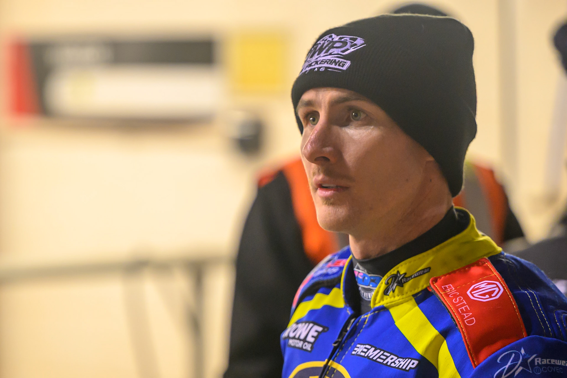 Josh Pickering of Sheffield Tigers during the Rowe Motor Oil Premiership Grand Final 2nd Leg between Belle Vue Aces and Sheffield Tigers at the National Speedway Stadium, Manchester on Friday 16th October 2026. (Photo: Ian Charles | MI News)