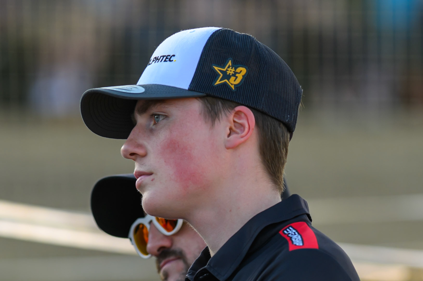 Norick Blodorn of Belle Vue Aces  during the Rowe Motor Oil Premiership match between Northampton Foxes and Belle Vue Aces at Northampton International Shaleway, Northampton on Thursday 13th August 2026. (Photo: Ian Charles | MI News)