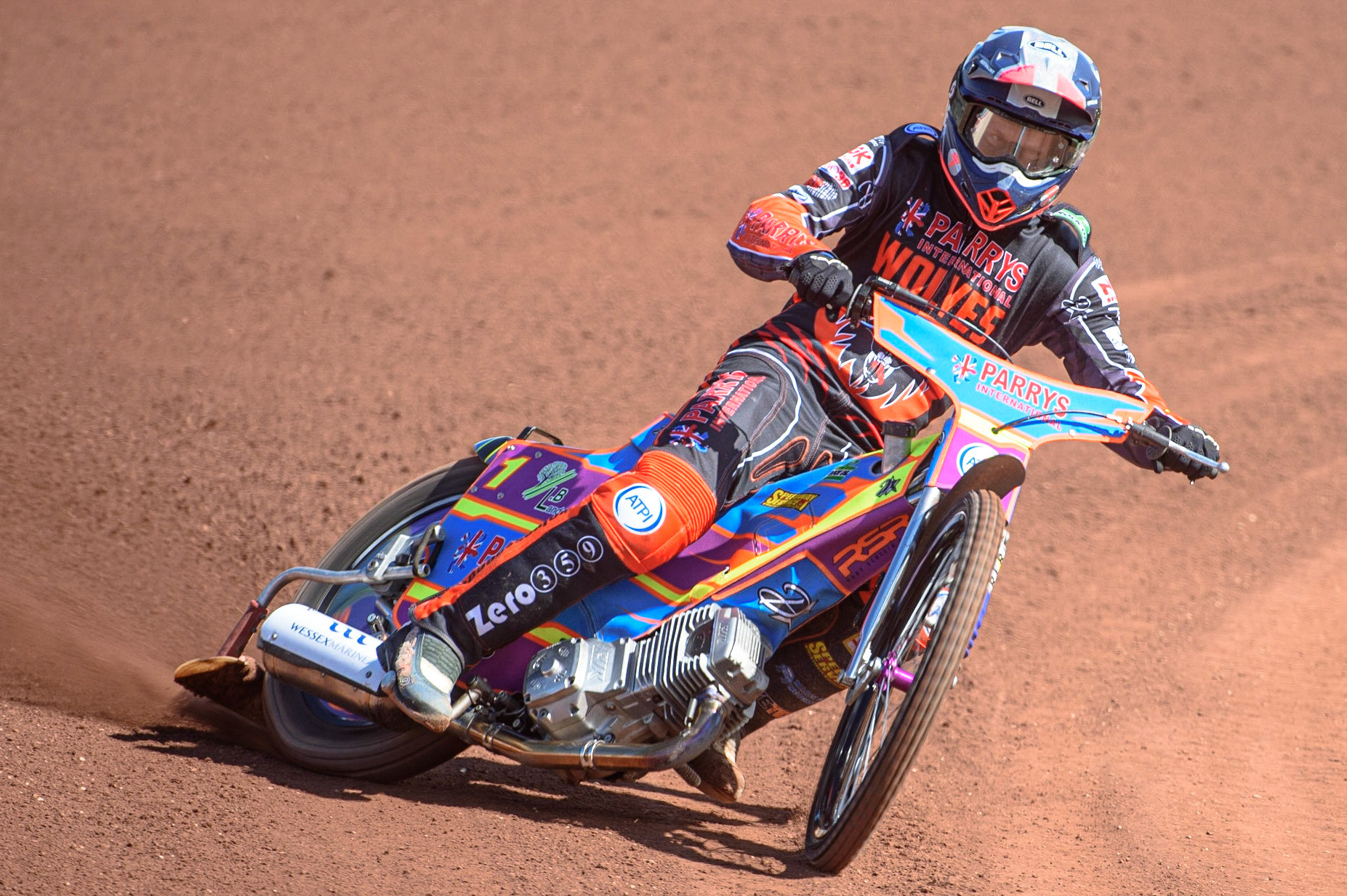 Photo: Ian CharlesRory Schlein In ActionDiscovery Networks Eurosport Speedway Season Launch, National Speedway Stadium, Manchester Wednesday  12  May  2021