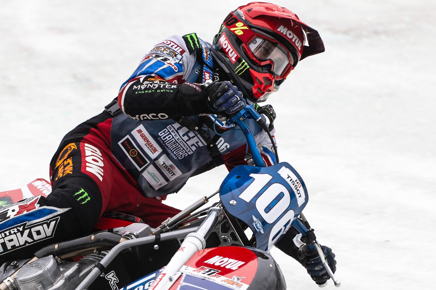 Photo: Ian Charles

Dmitri Koltakov (106)

FIM Ice Speedway Gladiators World Championship, Final 3.2, Horst-Dohm Eisstadion, Berlin, Germany Sunday  3  March  2019