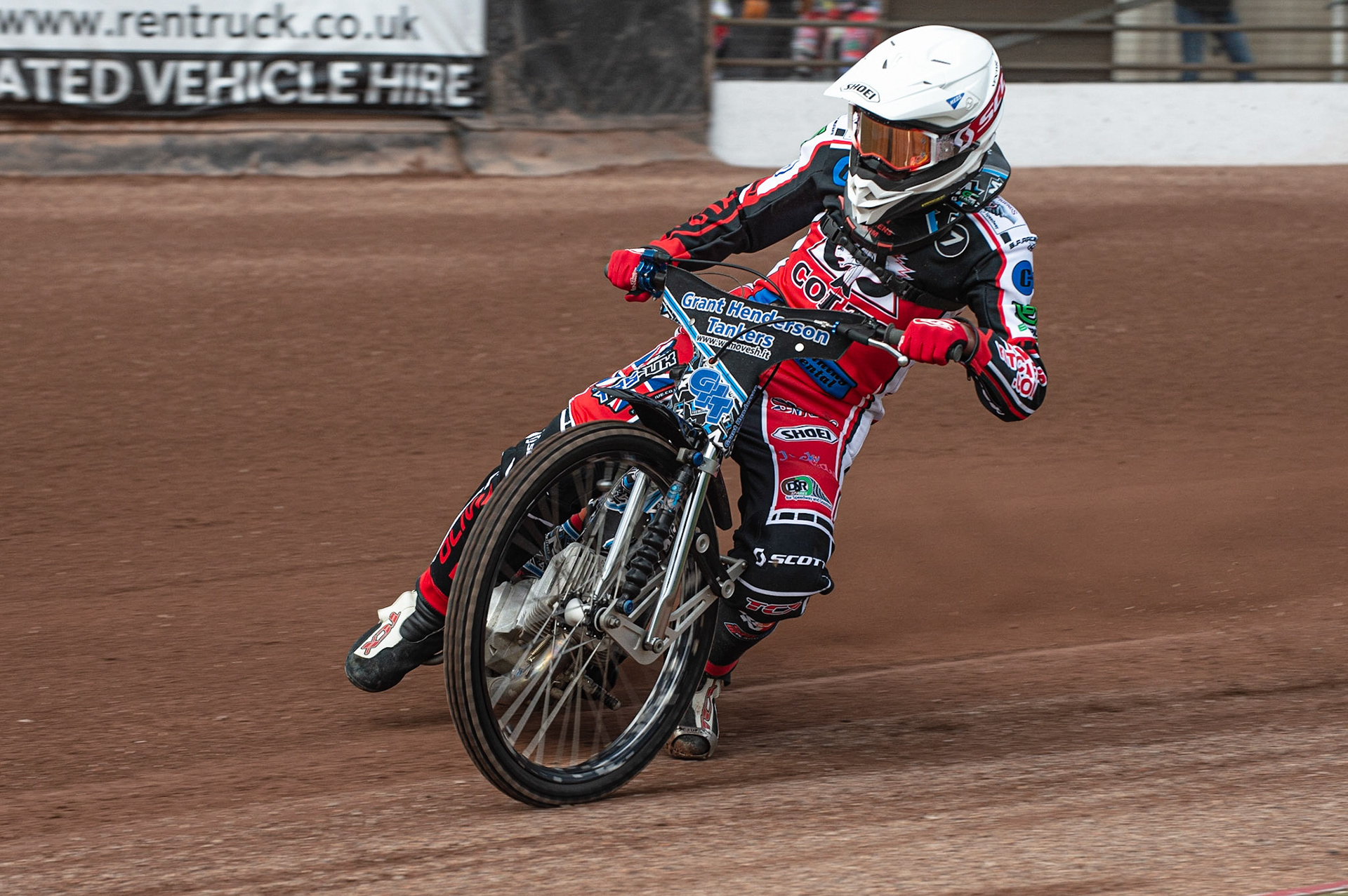MANCHESTER, ENGLAND  - March 12  Harry McGurk of Belle Vue Colts in action   during The Belle Vue Speedway Media Day, at The National Speedway Stadium, Manchester, on Thursday 12 March 2020. (Credit: Ian Charles | MI News)