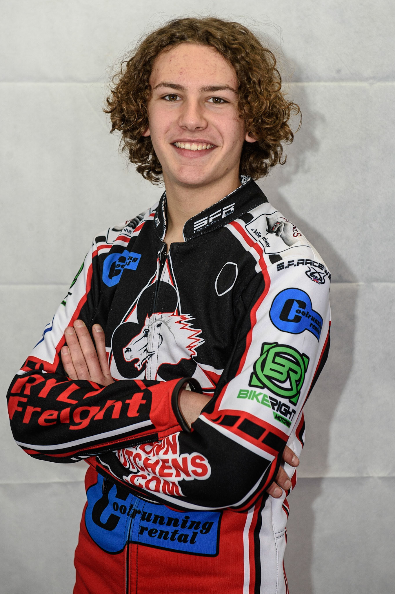 Photo: Ian CharlesHarry McGurk - Belle Vue ColtsBelle Vue Press &amp; Practice, , National Speedway Stadium, Manchester Thursday  13  May  2021