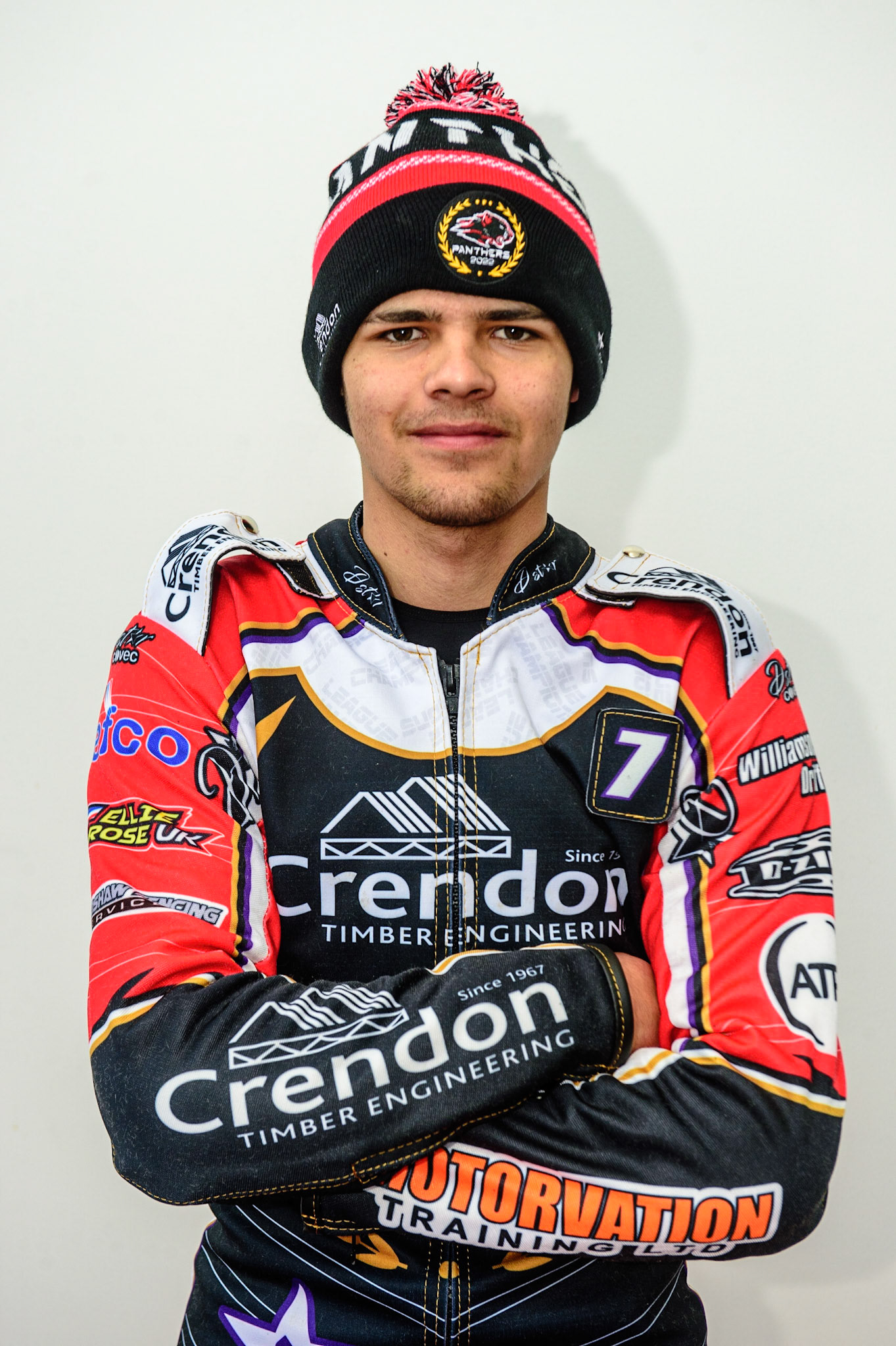 MANCHESTER, UK. APRIL 12TH: Jordan Palin, Peterborough Panthers Rising Star at the Discovery Networks Eurosport Speedway Season Launch at the National Speedway Stadium, Manchester on Tuesday 12th April 2022 (Credit: Ian Charles | MI News)