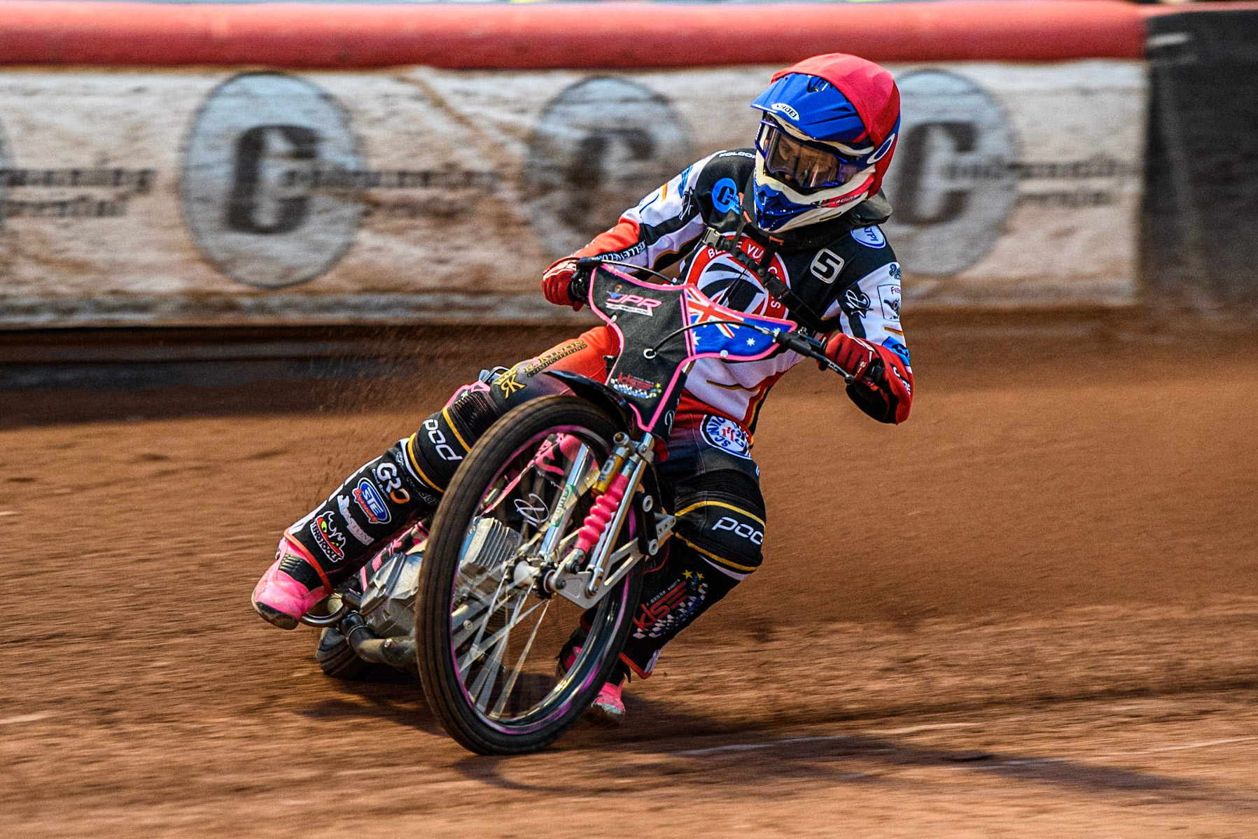 James Pearson  in action  for Belle Vue Cool Running Colts during the National Development League match between Belle Vue Colts and Oxford Chargers at the National Speedway Stadium, Manchester on Friday 12th May 2023. (Photo: Ian Charles | MI News)