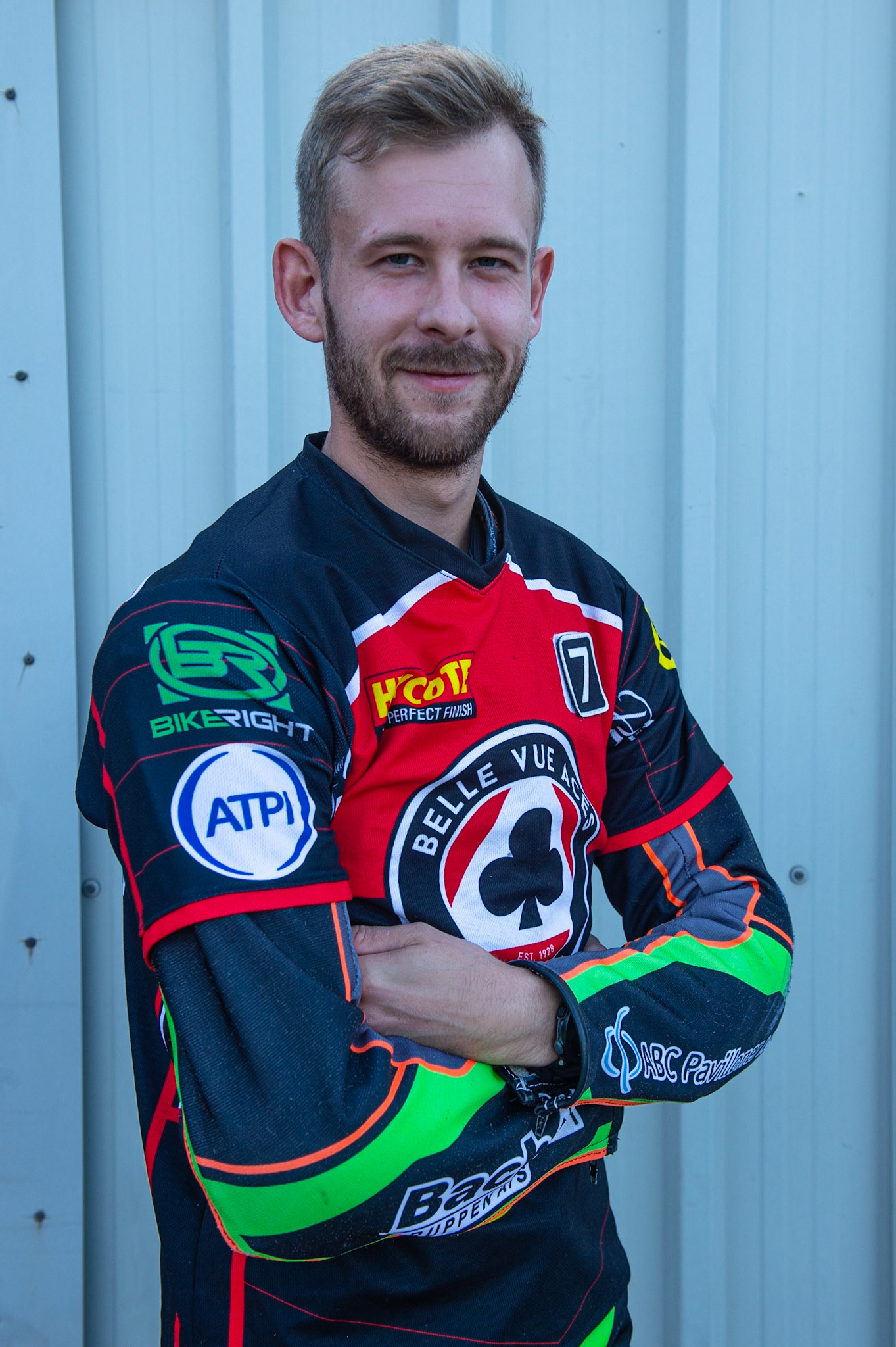 Photo by Ian Charles:

Nikolaj Busk-Jakobsen  - new Belle Vue Signing

Wolverhampton Wolves v Belle Vue Aces, British Speedway Premiership 5 August 2019