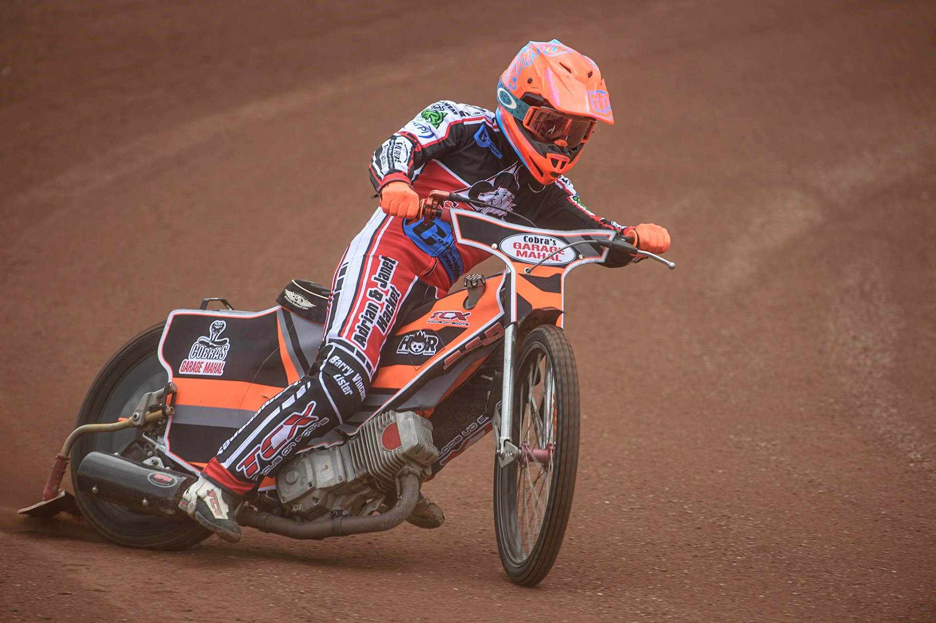 Photo: Ian CharlesConnor Coles in actionBelle Vue Press &amp; Practice Day, National Speedway Stadium, Manchester Thursday  13  May  2021