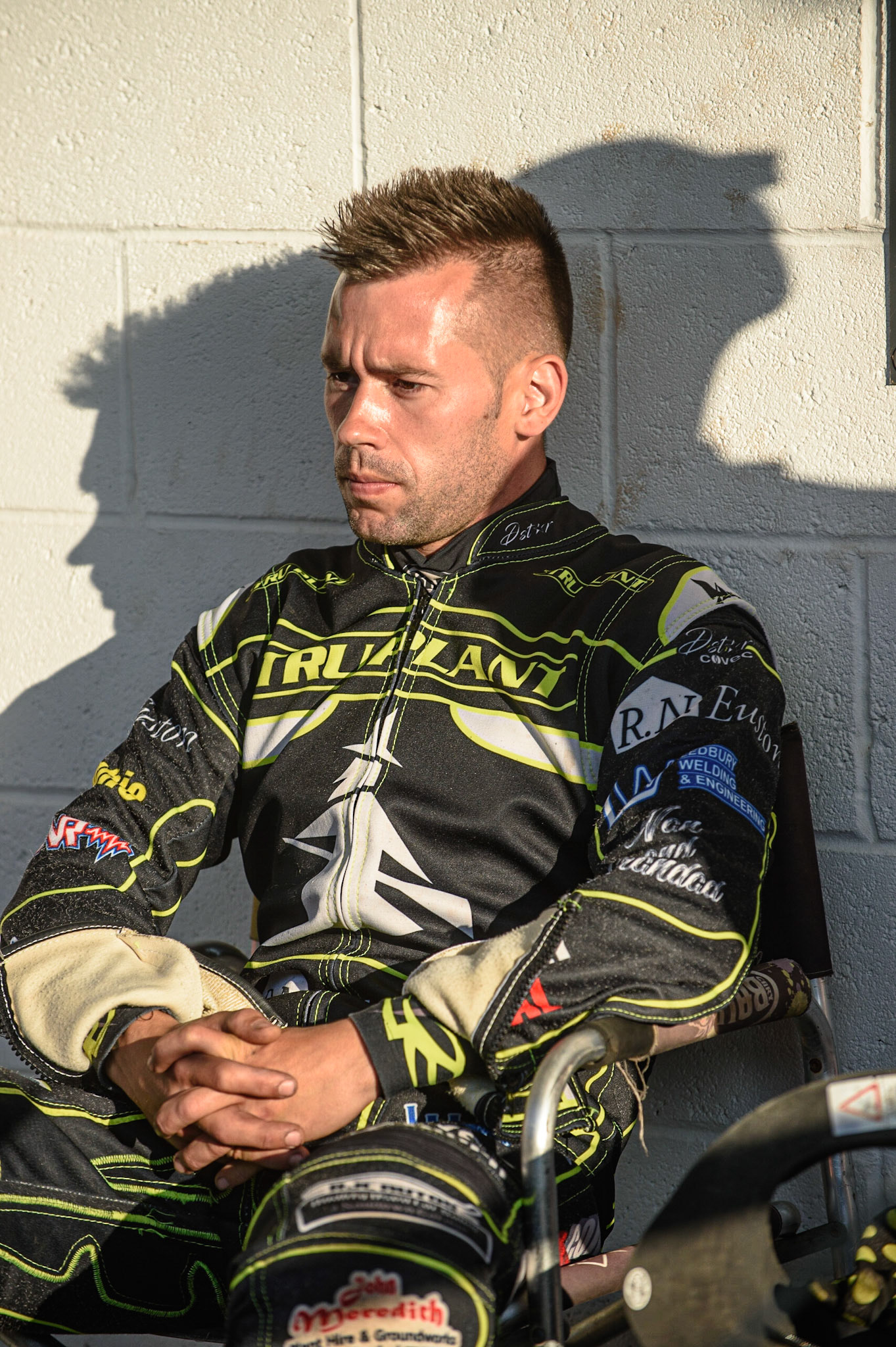MANCHESTER UKIpswich TruPlant Witches  rider Paul Starke  during the SGB Premiership match between Belle Vue Aces and Ipswich Witches at the National Speedway Stadium, Manchester on Monday 2nd August 2021. (Credit: Ian Charles | MI News)