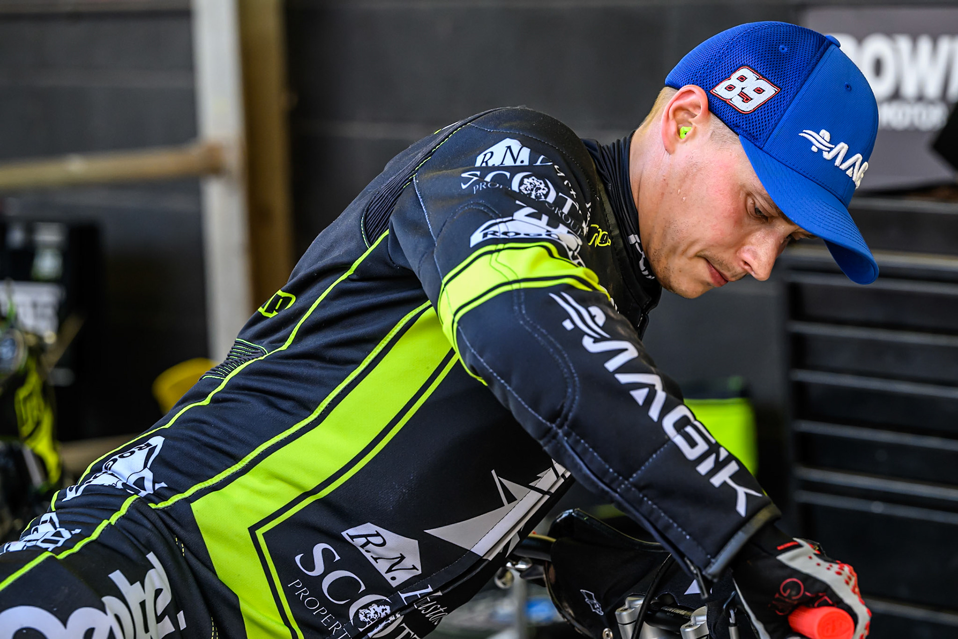 Ipswich Witches' Emil Saifutdinov during the Rowe Motor Oil Premiership match between Belle Vue Aces and Ipswich Witches at the National Speedway Stadium, Manchester on Monday 30th June 2025. (Photo: Ian Charles | MI News)
