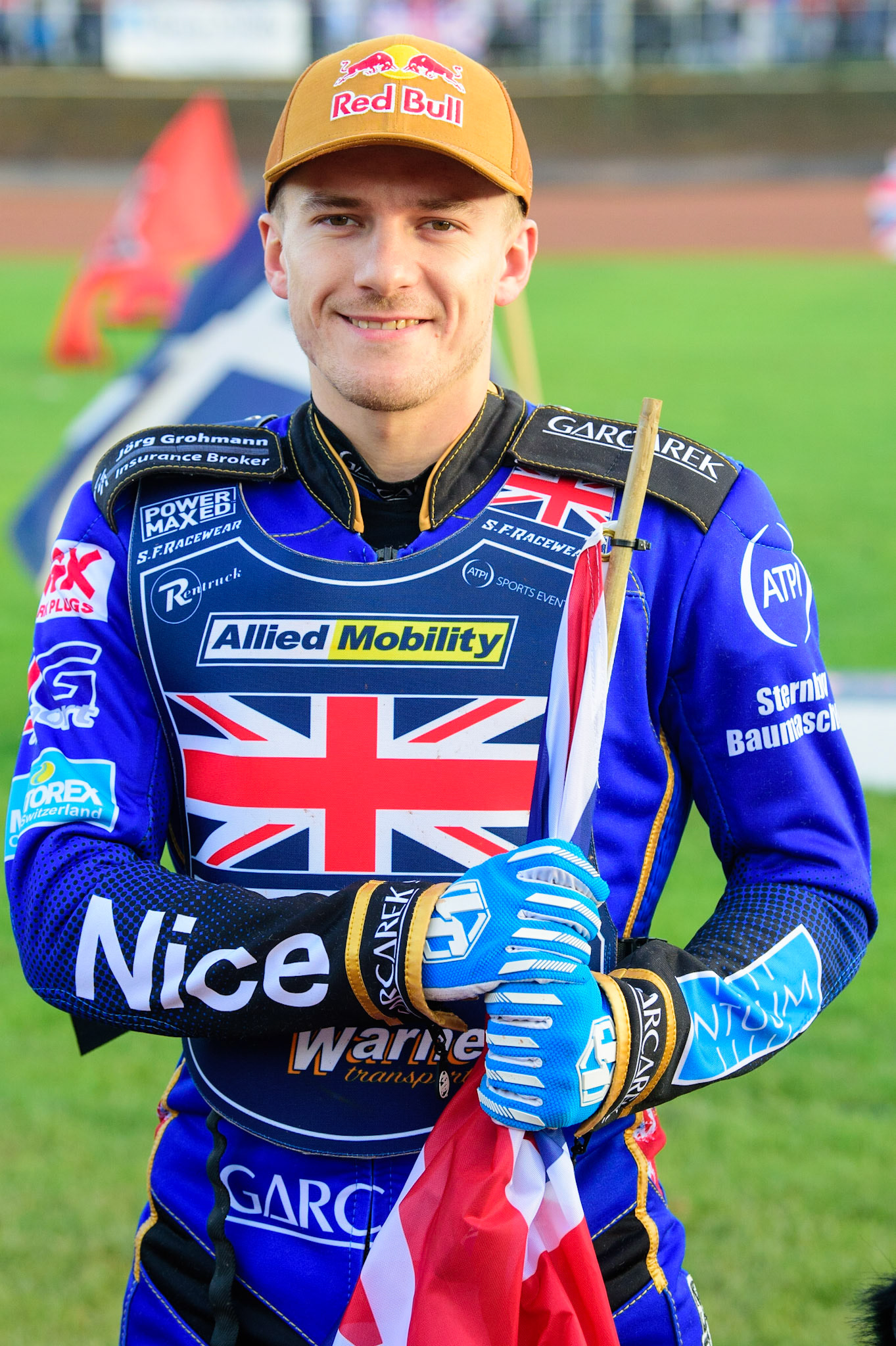 Robert Lambert (Great Britain) during the FIM Speedway Grand Prix Challenge at the Peugeot Ashfield Stadium, Glasgow on Saturday 20th August 2022. (Credit: Ian Charles | MI News)