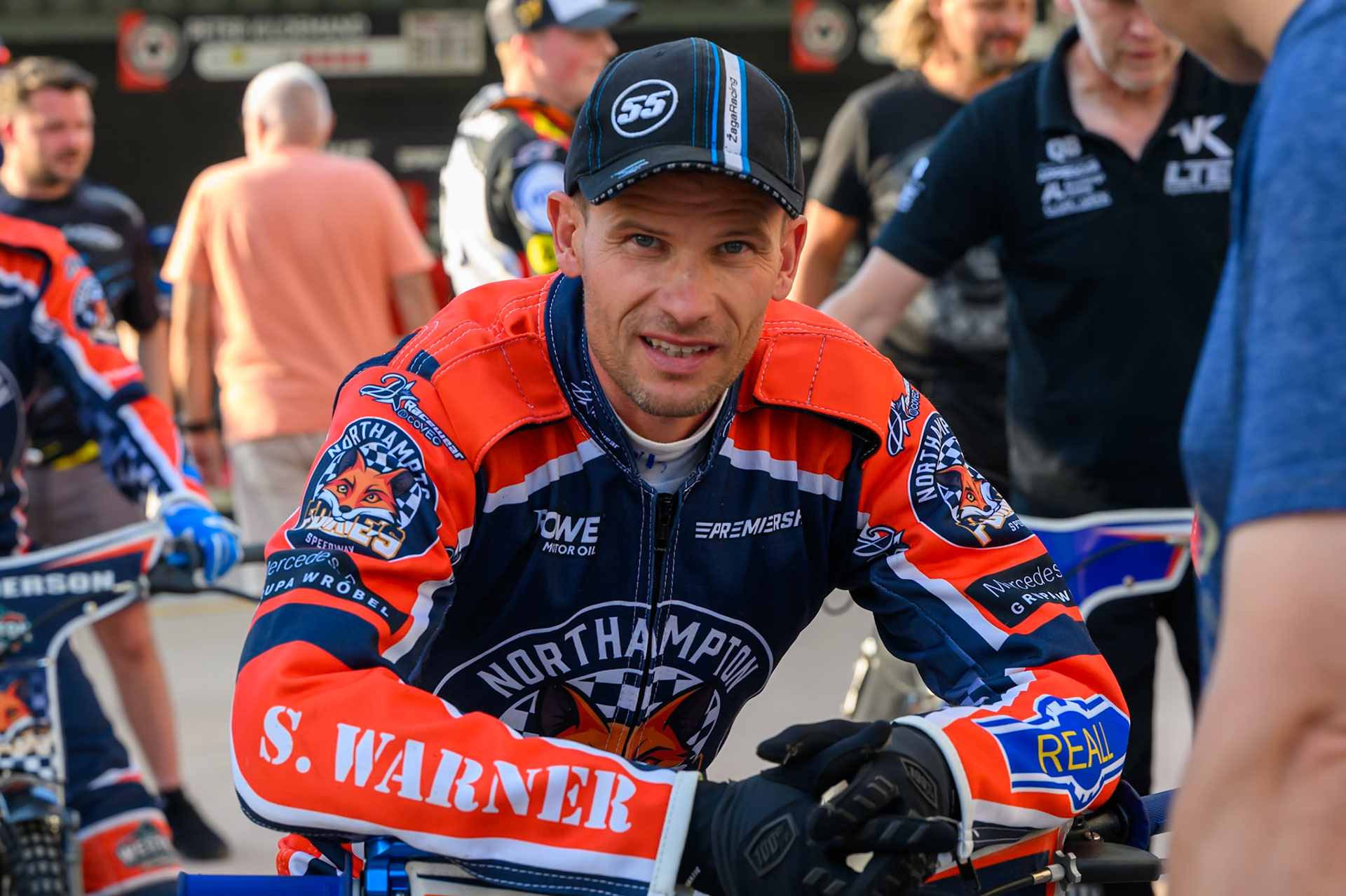 Matej Zagar of Northampton Foxes during the Rowe Motor Oil Premiership match between Belle Vue Aces and Northampton Foxes at the National Speedway Stadium, Manchester on Monday 13th July 2026. (Photo: Ian Charles | MI News)