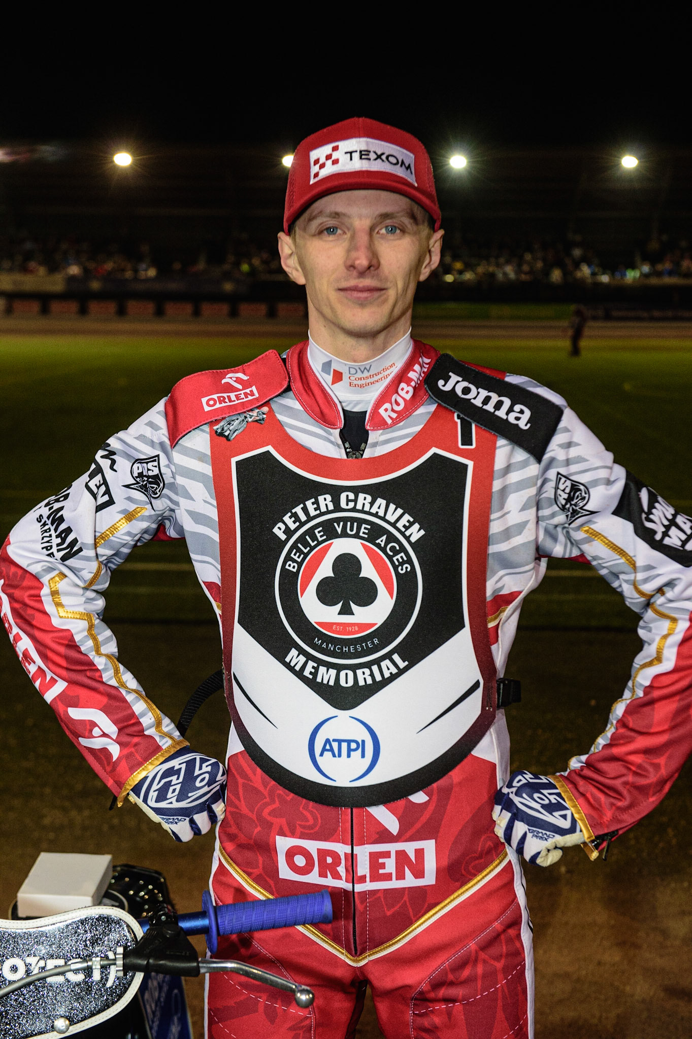 MANCHESTER, UK. MAR 21ST. Tobiasz Musielak during the ATPI Peter Craven Memorial Trophy at the National Speedway Stadium, Manchester on Monday 21st March 2022. (Credit: Ian Charles | MI News)