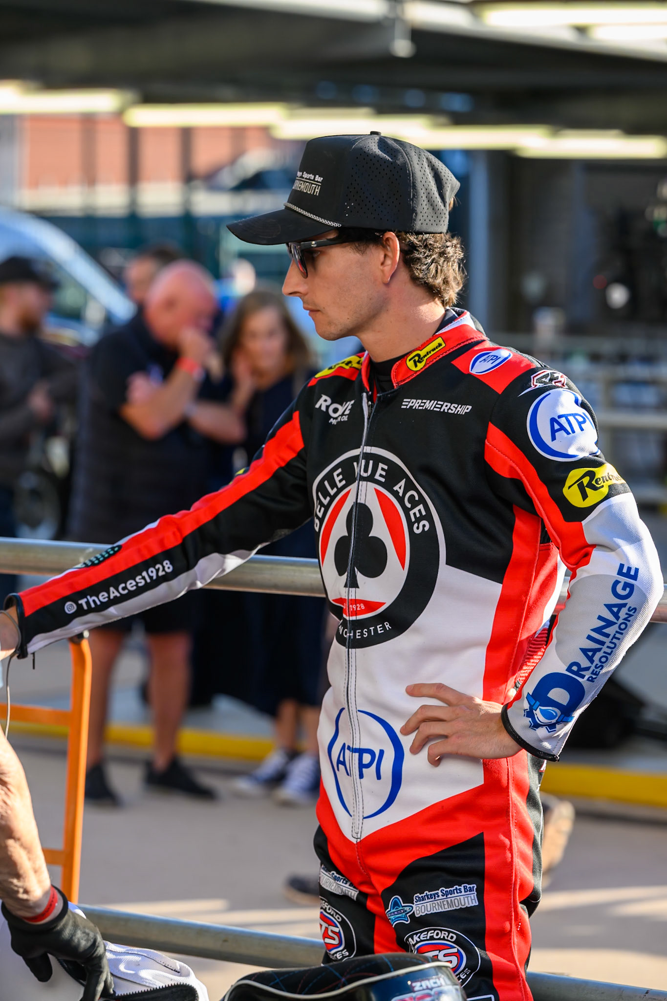 Zach Cook of Belle Vue Aces during the Rowe Motor Oil Premiership match between Belle Vue Aces and King's Lynn Stars at the National Speedway Stadium, Manchester on Monday 10th August 2026. (Photo: Ian Charles | MI News)
