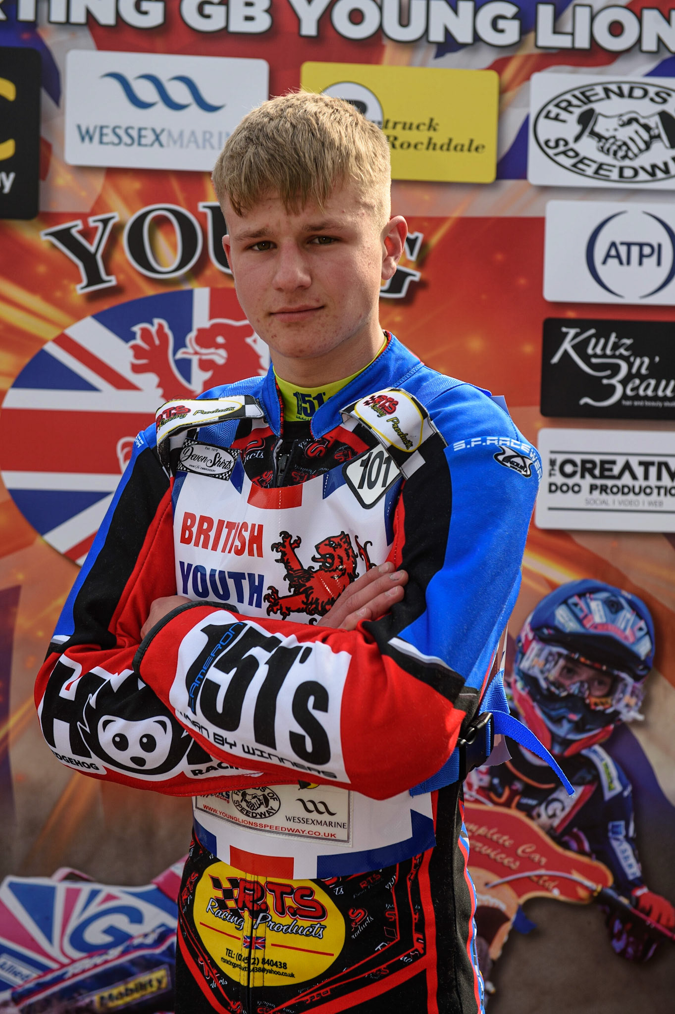 MANCHESTER, UK. MAY 28TH   Cameron Taylor  - 500cc CLASS during the British Junior Championship at the National Speedway Stadium, Manchester on Friday 28th May 2021. (Credit: Ian Charles | MI News)