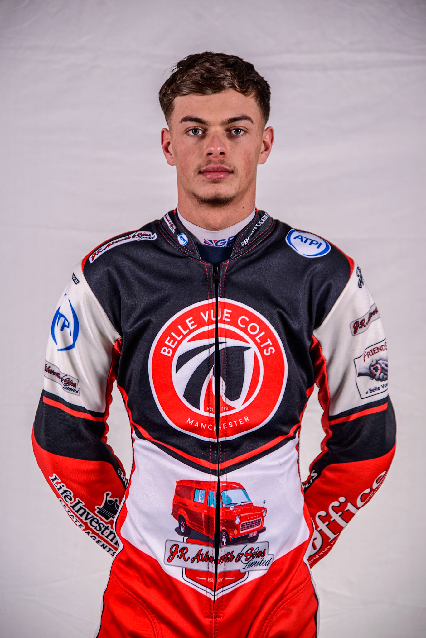 Freddy Hodder - Belle Vue Colts during the Belle Vue Aces Media Day at the National Speedway Stadium, Manchester on Wednesday 12th March 2025. (Photo: Ian Charles | MI News)f