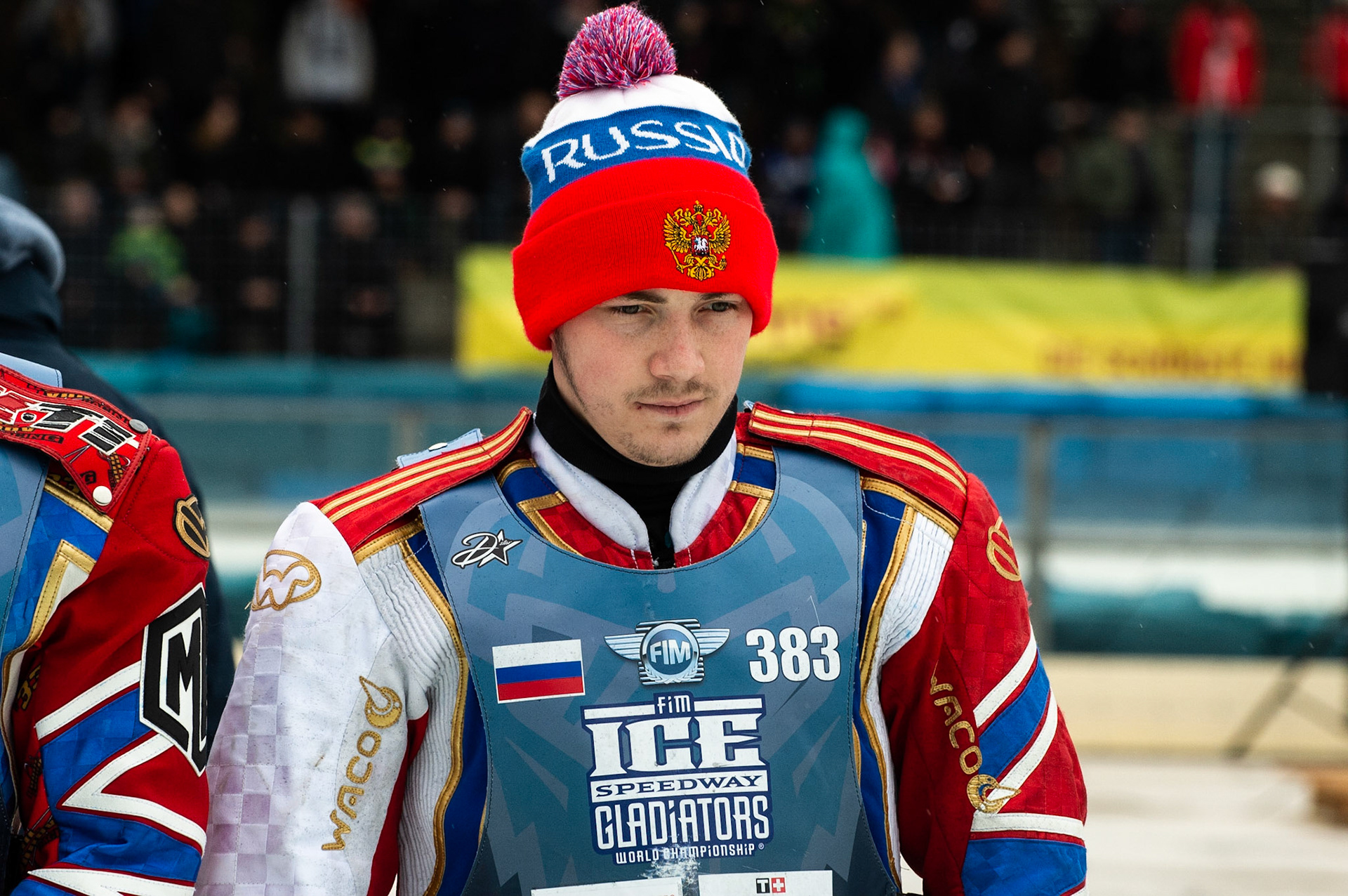 Photo: Ian Charles

Nikita Toloknov (383)

FIM Ice Speedway Gladiators World Championship, Final 3.2, Horst-Dohm Eisstadion, Berlin, Germany Sunday  3  March  2019