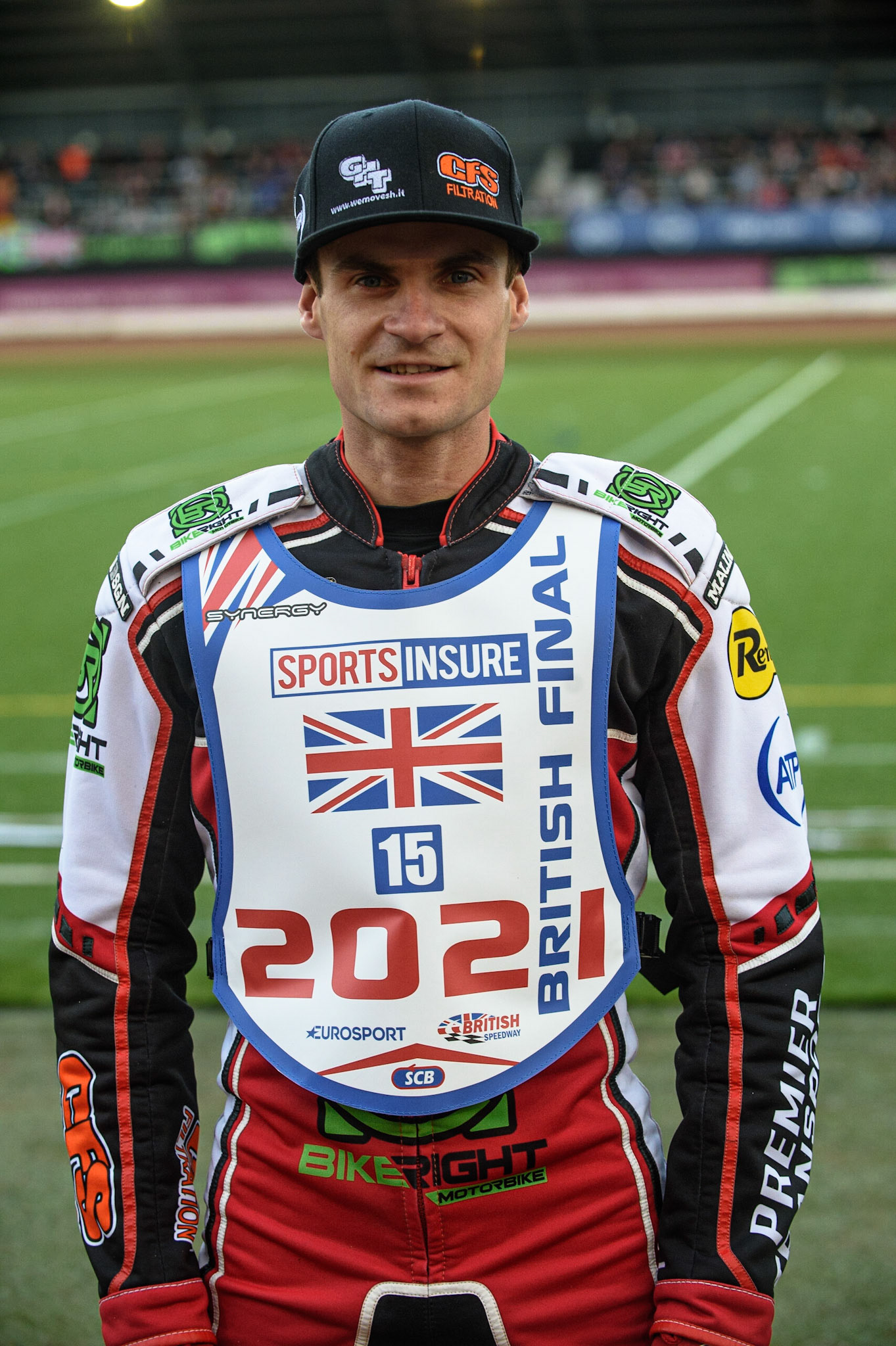 MANCHESTER, UK. AUGUST 16TH   Steve Worrall  during the Sports Insure British Speedway Finals at the National Speedway Stadium, Manchester on Monday 16th August 2021. (Credit: Ian Charles | MI News)