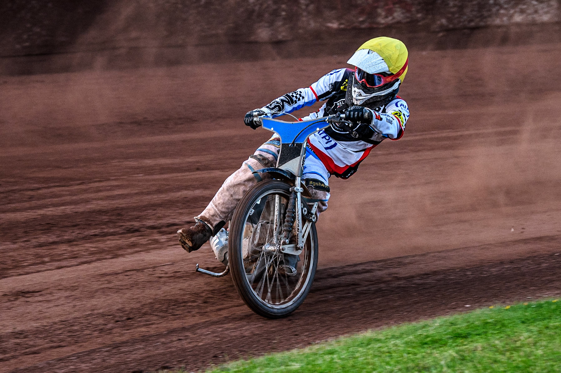 Birmingham Brummies' Piotr Pawlicki in action during the Rowe Motor Oil Premiership match between Birmingham Brummies and Belle Vue Aces at Perry Bar Stadium, Birmingham on Monday 29th July 2024. (Photo: Ian Charles | MI News)