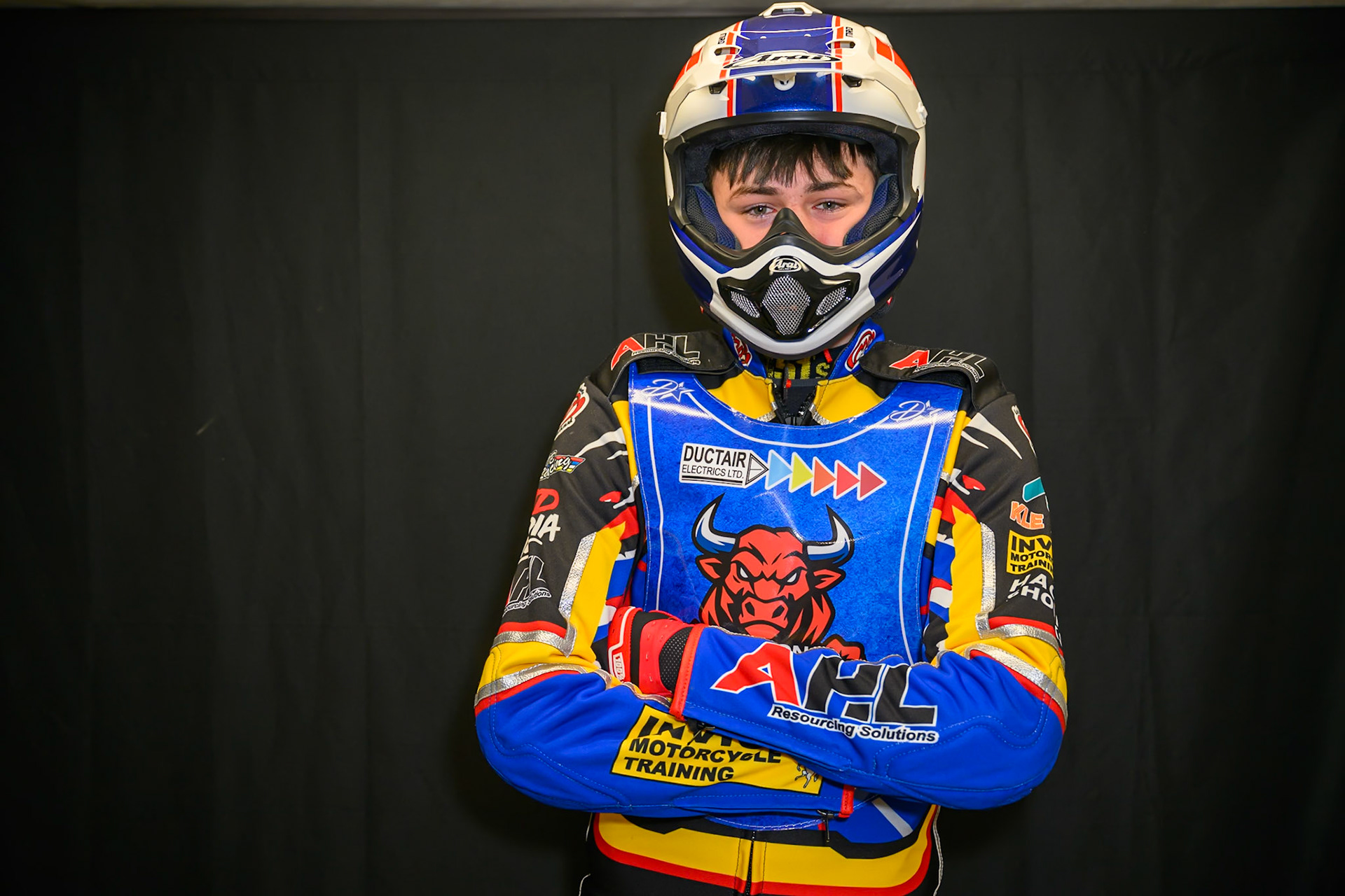 Jamie Etherington during Buxton Bulls Press and Practice at Hi-Edge Speedway, Buxton on Monday 30th March 2026. (Photo: Ian Charles | MI News)