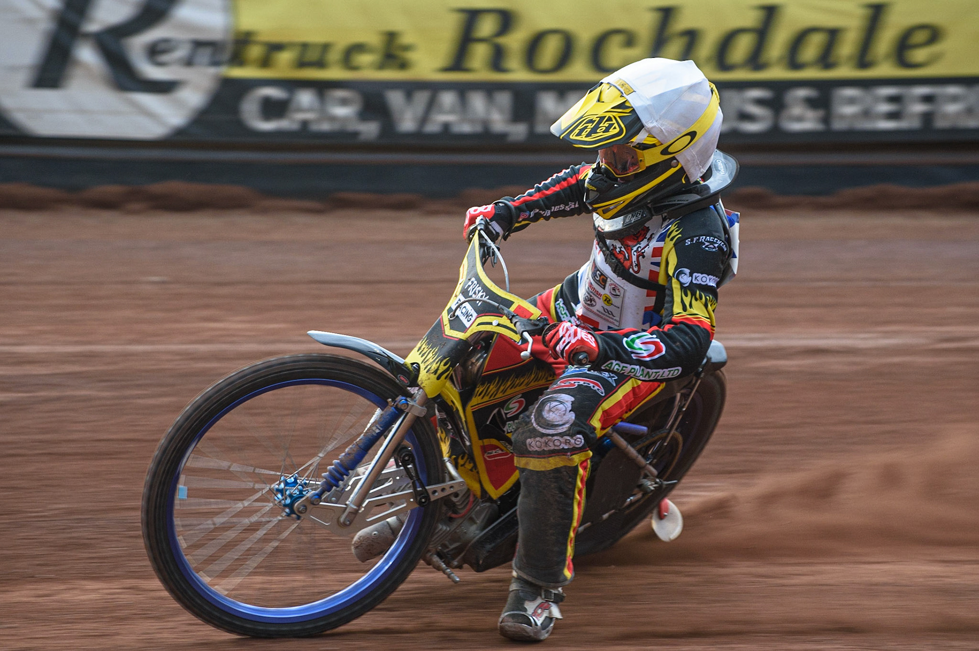 MANCHESTER, UK. MAY 28TH   Max James in action  during the British Junior Championship at the National Speedway Stadium, Manchester on Friday 28th May 2021. (Credit: Ian Charles | MI News)