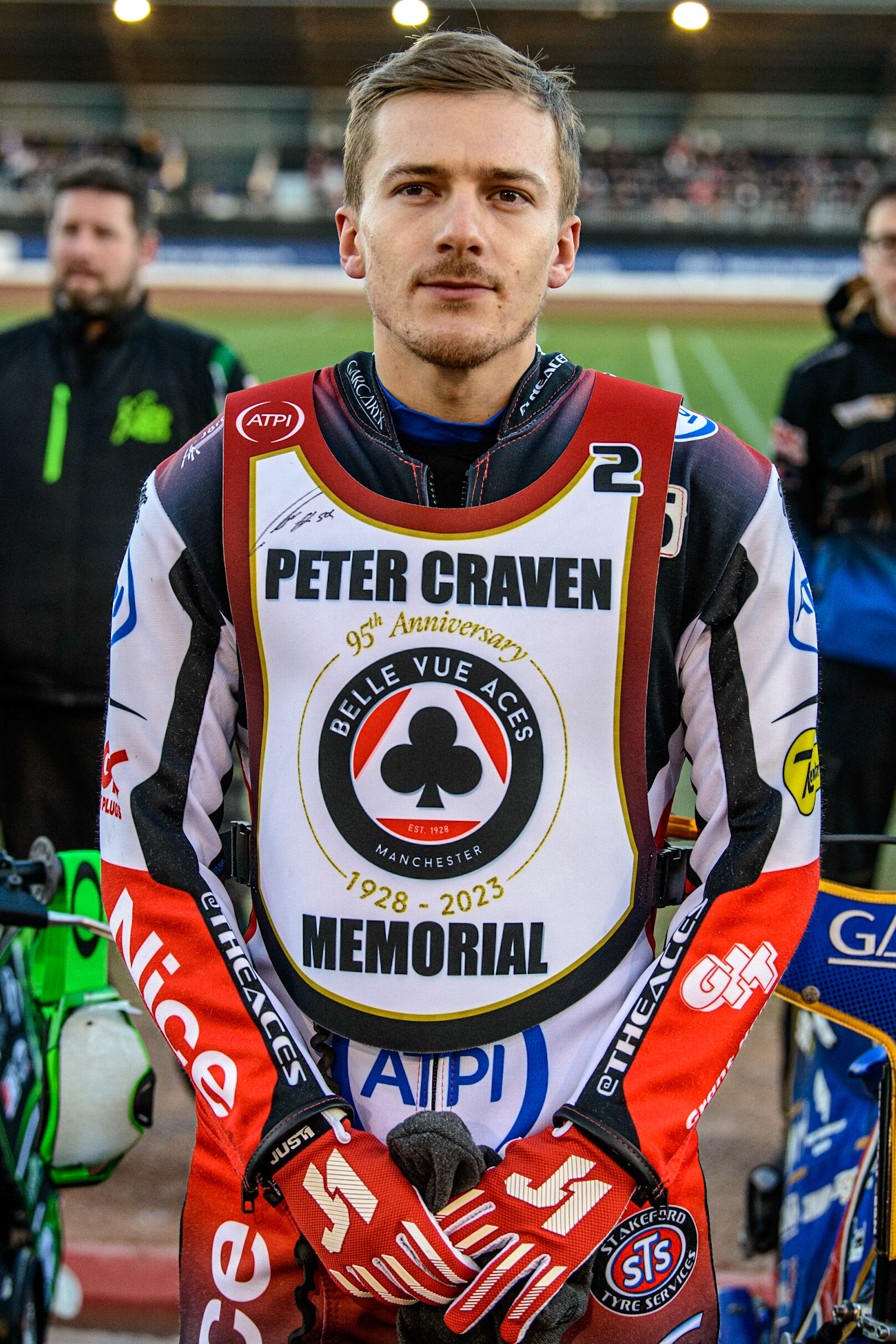 Robert Lambert  during the Peter Craven Memorial Trophy  at the National Speedway Stadium, Manchester on Monday 3rd April 2023. (Photo: Ian Charles | MI News)