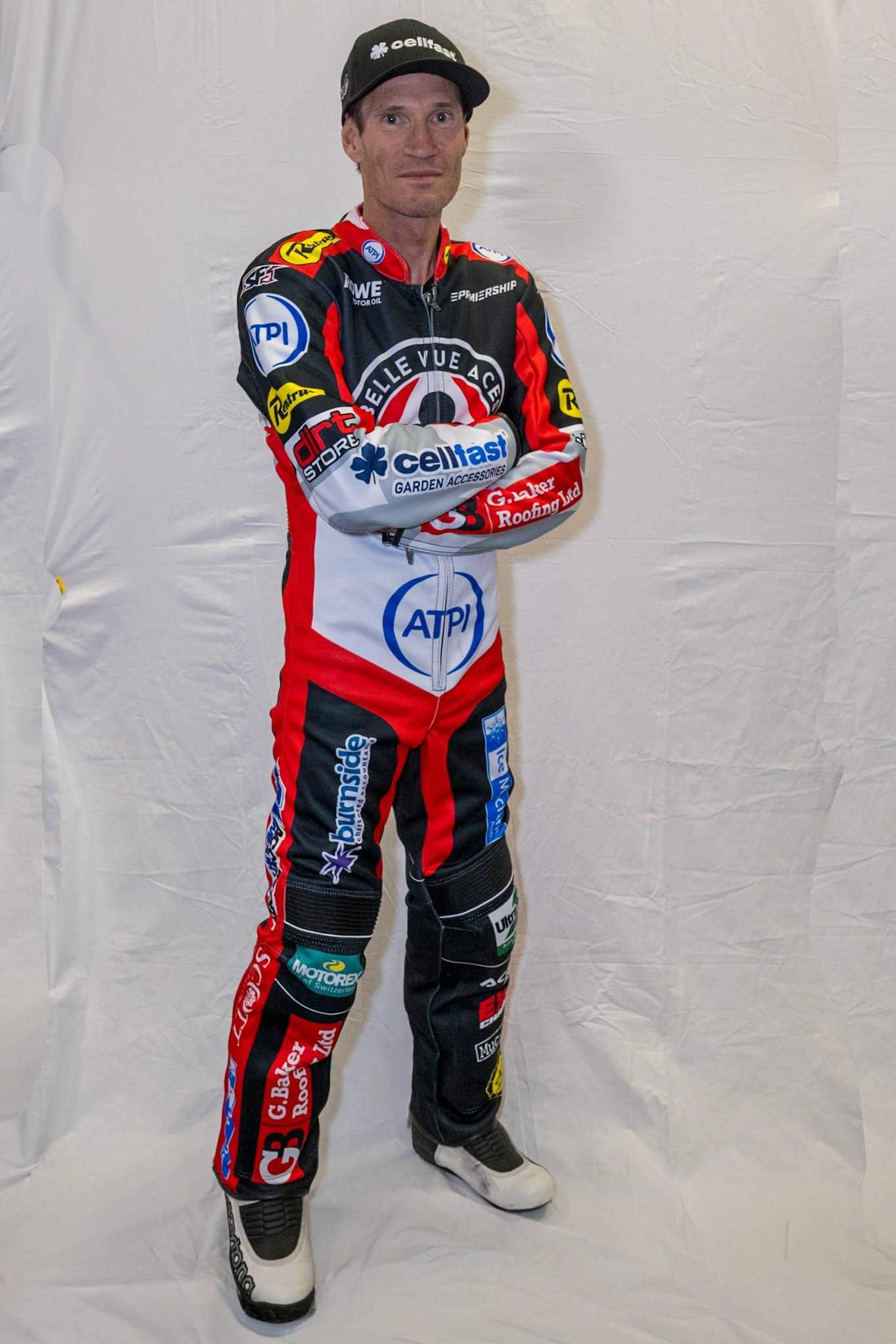 Jason Doyle of Belle Vue Aces during the Rowe Motor Oil Premiership match between Belle Vue Aces and King's Lynn Stars at the National Speedway Stadium, Manchester on Monday 29th June 2026. (Photo: Ian Charles | MI News)