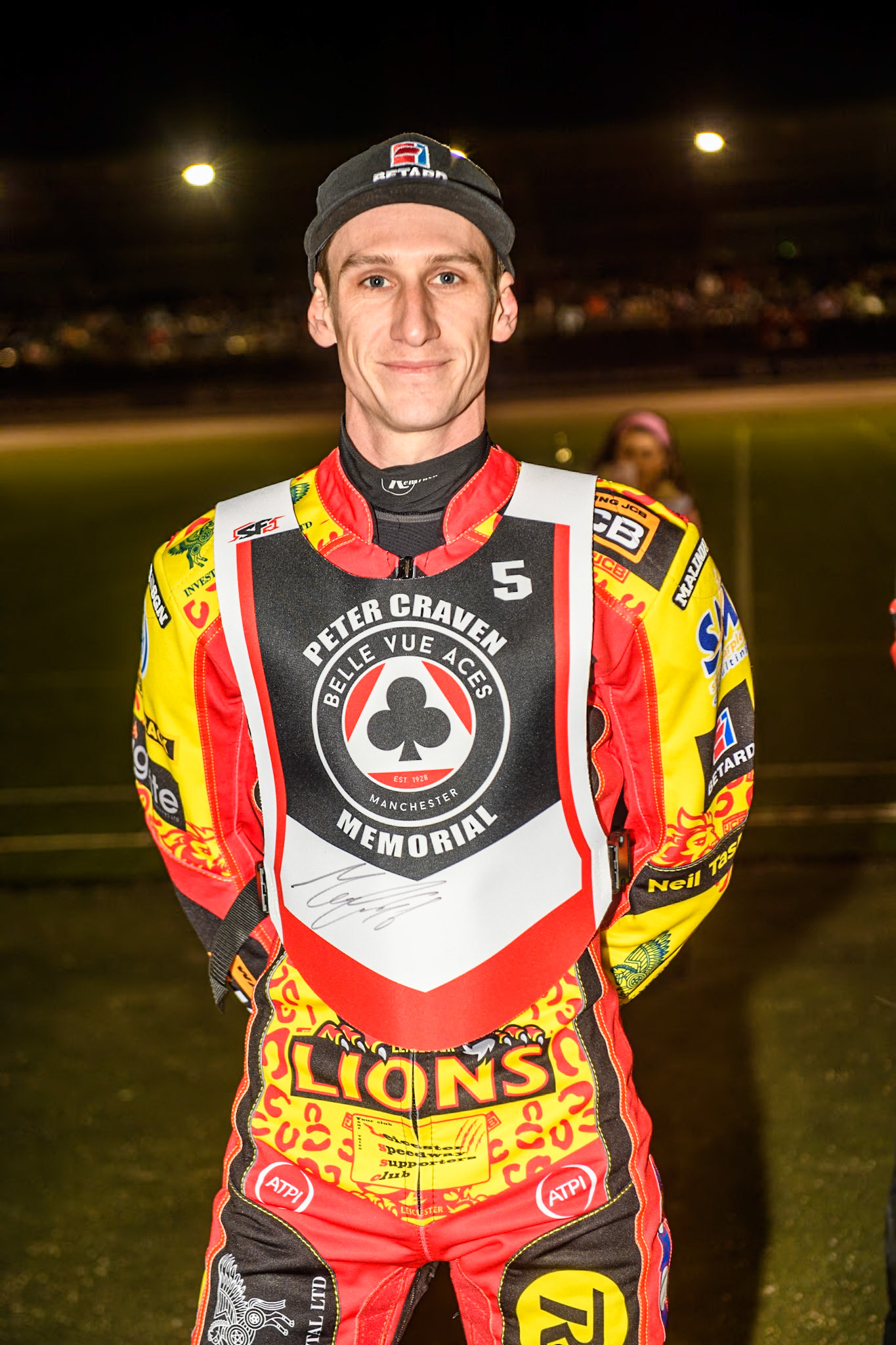 Australia's Max Fricke during the Peter Craven Memorial Trophy meeting at the National Speedway Stadium, Manchester on Monday 18th March 2024. (Photo: Ian Charles | MI News)
