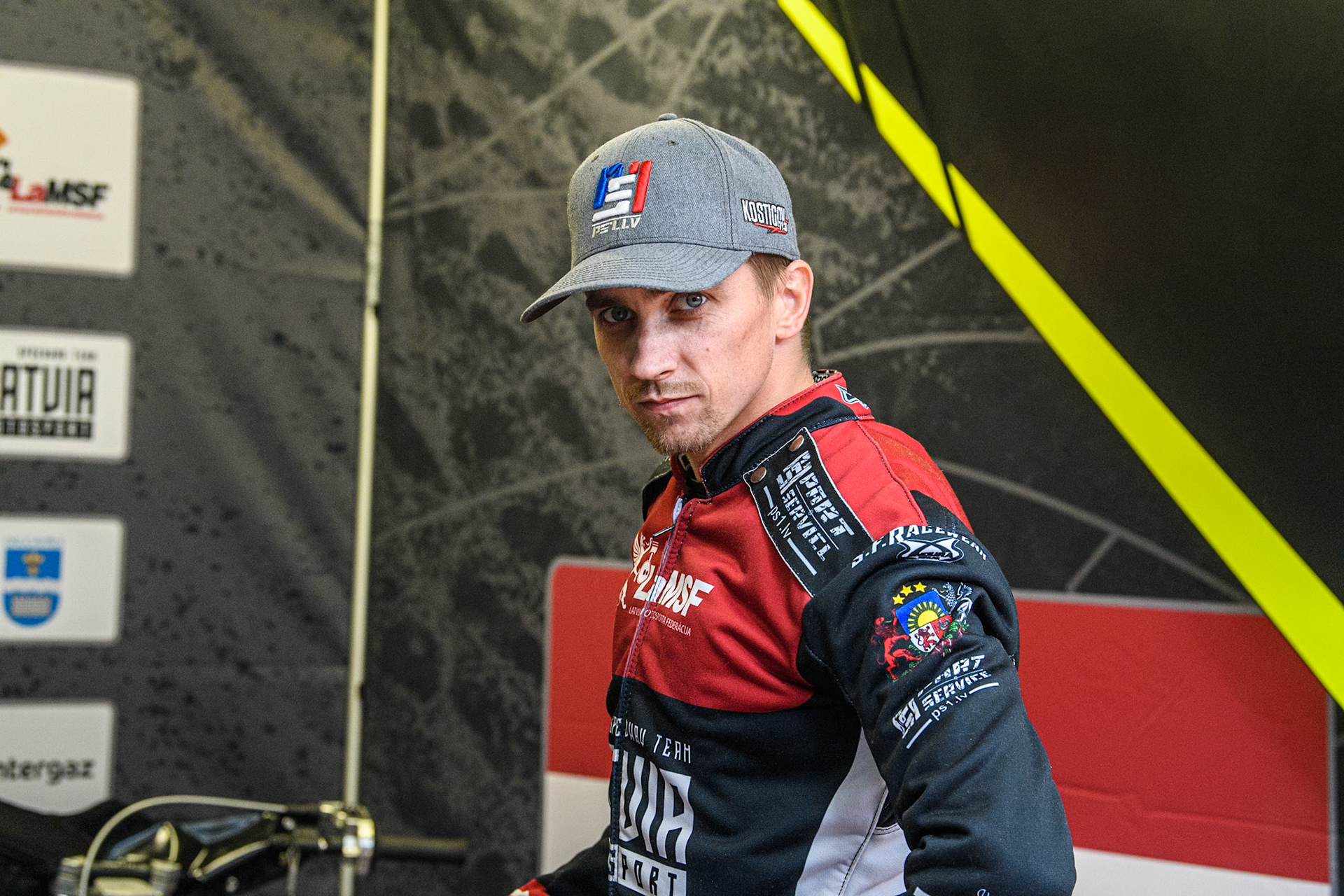 Daniils Kolodinskis of Latvia during the Monster Energy FIM Speedway of Nation Final at the National Speedway Stadium, Manchester on Saturday 13th July 2024. (Photo: Ian Charles | MI News)