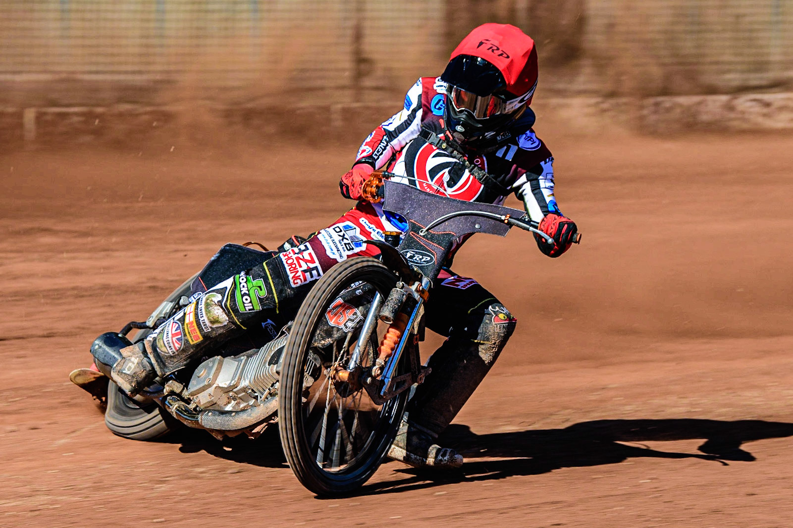 Jack Smith  in action  for Belle Vue ‘Cool Running’ Colts during the National Development League match between Belle Vue Colts and Berwick Bullets at the National Speedway Stadium, Manchester on Friday 7th April 2023. (Photo: Ian Charles | MI News)