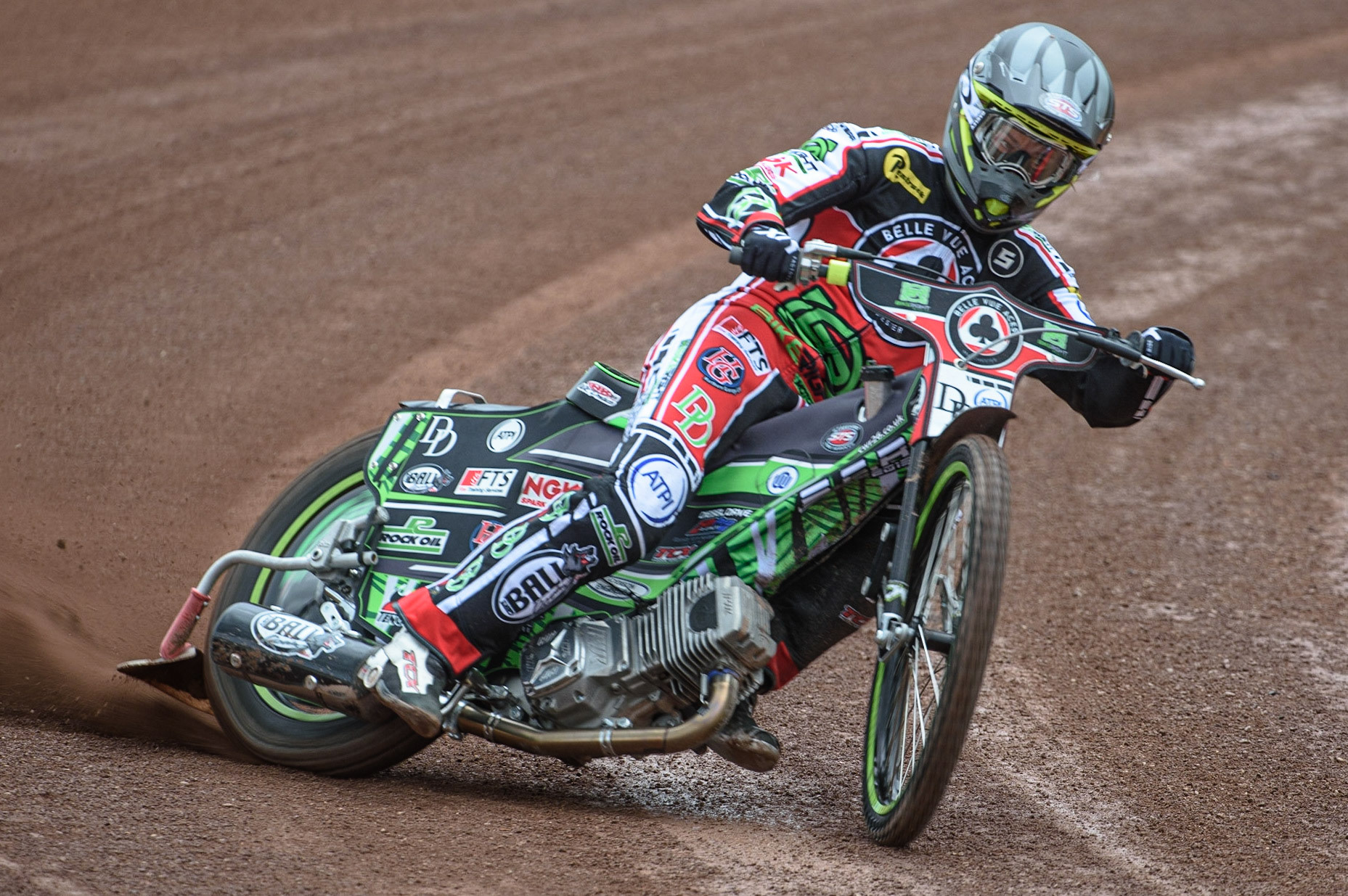 Photo: Ian CharlesCharles Wright in actionBelle Vue Press &amp; Practice Day, National Speedway Stadium, Manchester Thursday  13  May  2021