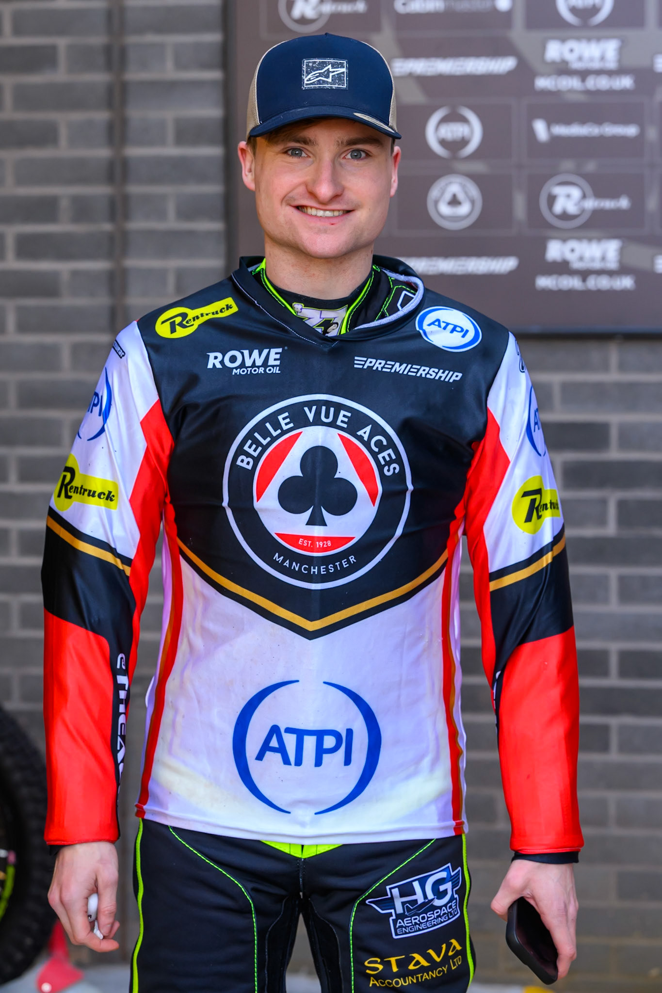 Tom Brennan Guest Rider for Belle Vue Aces during the Knockout Cup Northern Section match between Belle Vue Aces and Leicester Lions at the National Speedway Stadium, Manchester on Monday 6th April 2026. (Photo: Ian Charles | MI News)