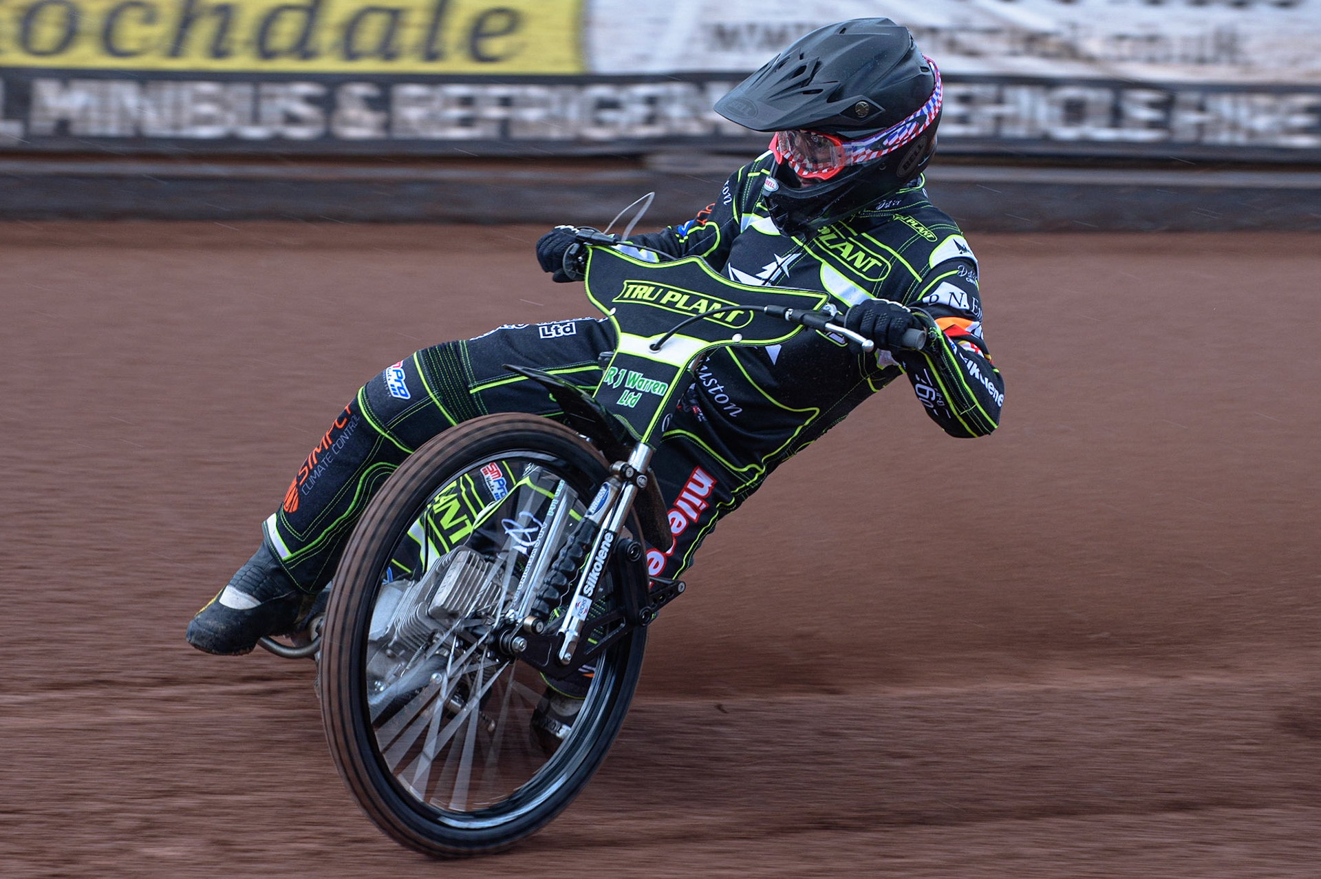 Photo: Ian CharlesDanny King In ActionDiscovery Networks Eurosport Speedway Season Launch, National Speedway Stadium, Manchester Wednesday  12  May  2021