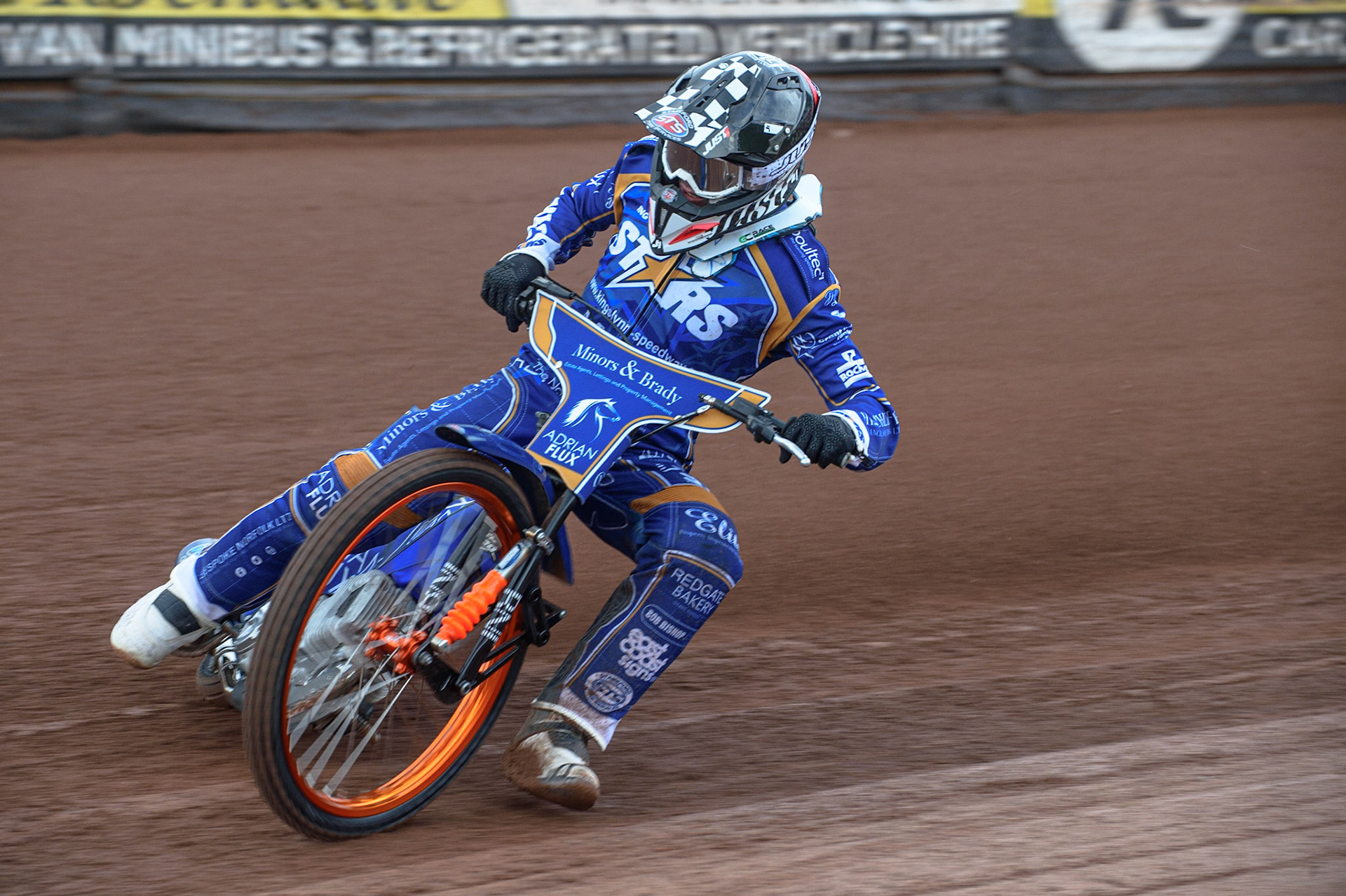 Photo: Ian CharlesLewis Kerr In ActionDiscovery Networks Eurosport Speedway Season Launch, National Speedway Stadium, Manchester Wednesday  12  May  2021