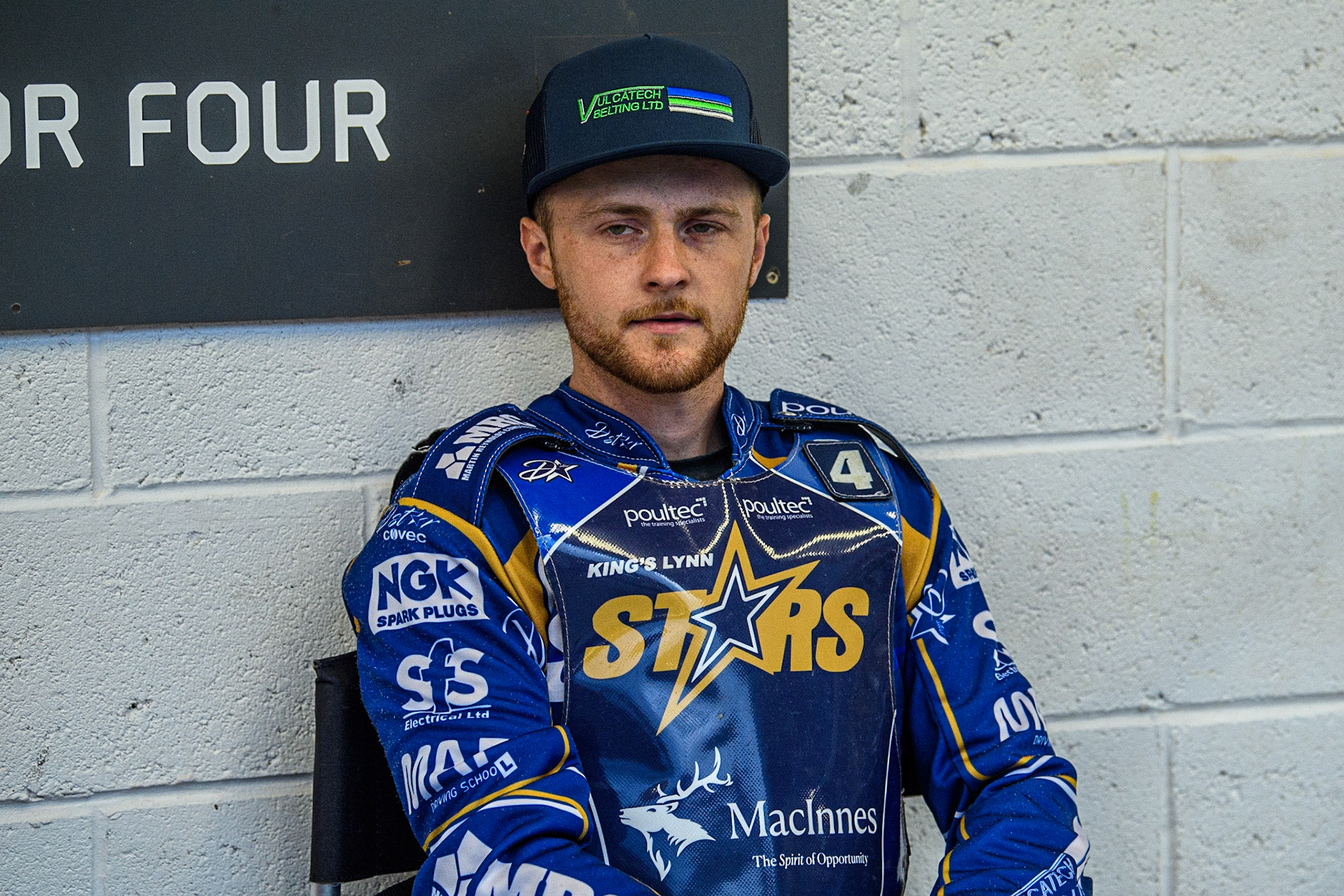 Connor Mountain - King’s Lynn MacInnes Stars during the Sports Insure Premiership match between Belle Vue Aces and King's Lynn Stars at the National Speedway Stadium, Manchester on Monday 21st August 2023. (Photo: Ian Charles | MI News)