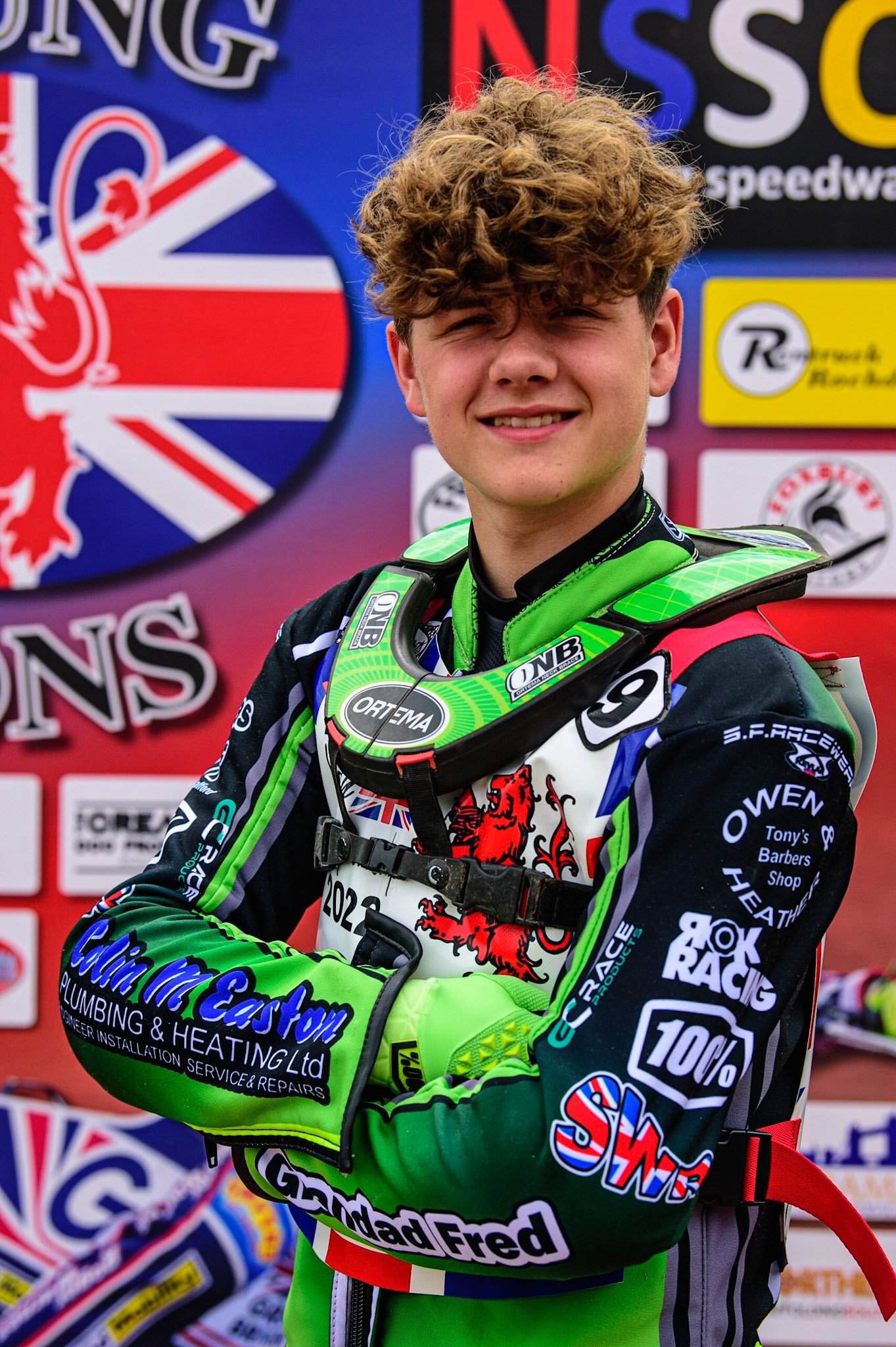 MANCHESTER, UK. JUN 3RD Luke Harrison (9) during the British Youth Speedway Championship (Round 4)  at the National Speedway Stadium, Manchester on Friday 3rd June 2022. (Credit: Ian Charles | MI News)