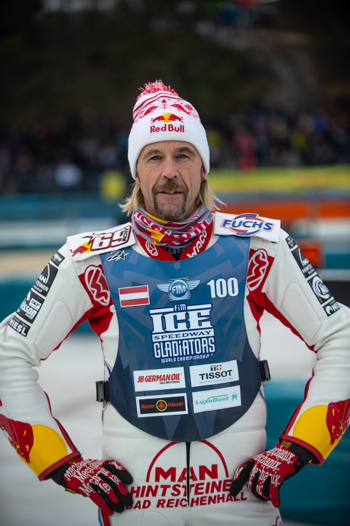 Photo: Ian Charles

Franky Zorn (100)

FIM Ice Speedway Gladiators World Championship, Final 3.1, Horst-Dohm Eisstadion, Berlin, Germany Saturday  2  March  2019
