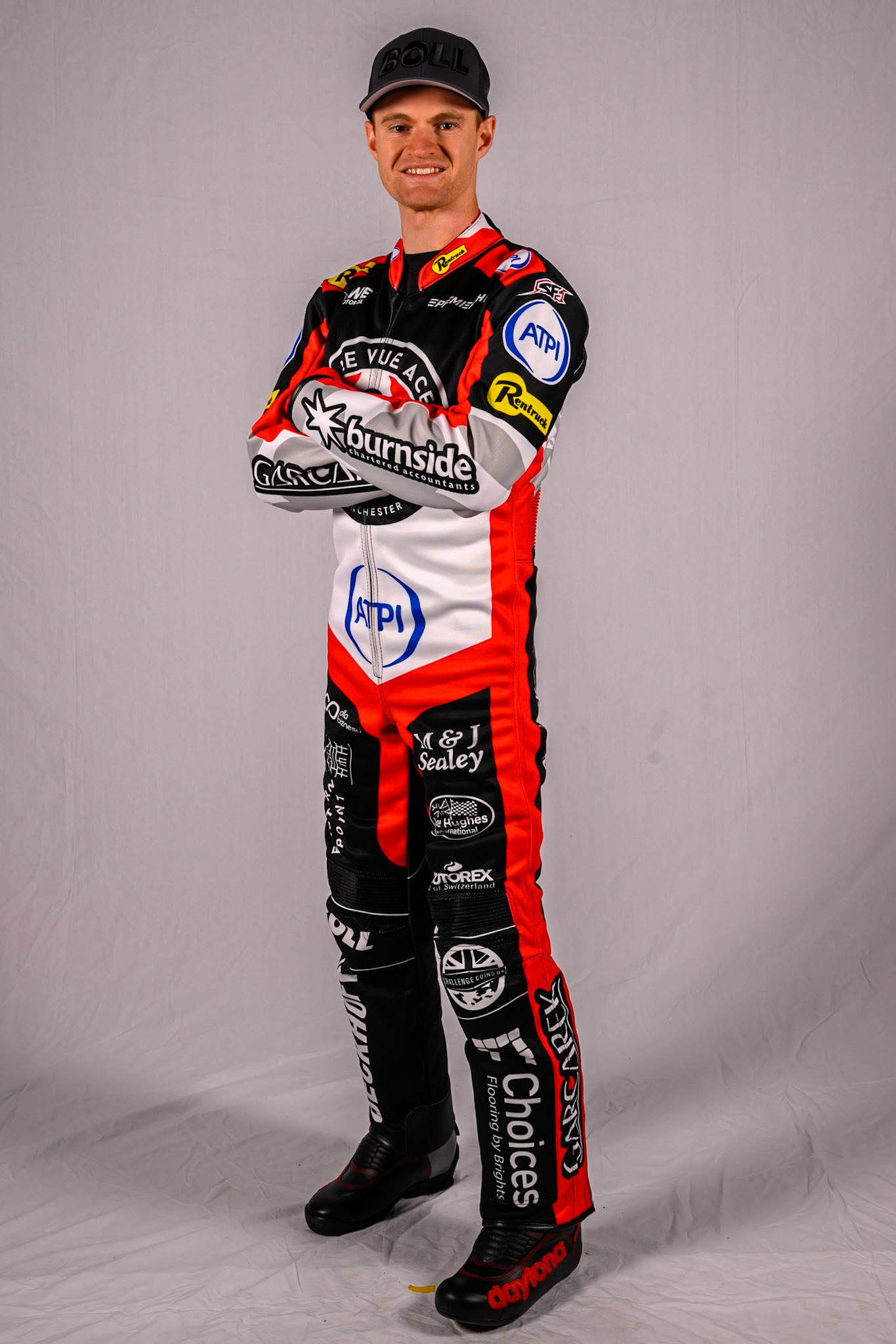 Brady Kurtz of Belle Vue Aces during the Belle Vue Aces Media Day at the National Speedway Stadium, Manchester on Wednesday 11th March 2026. (Photo: Ian Charles | MI News)