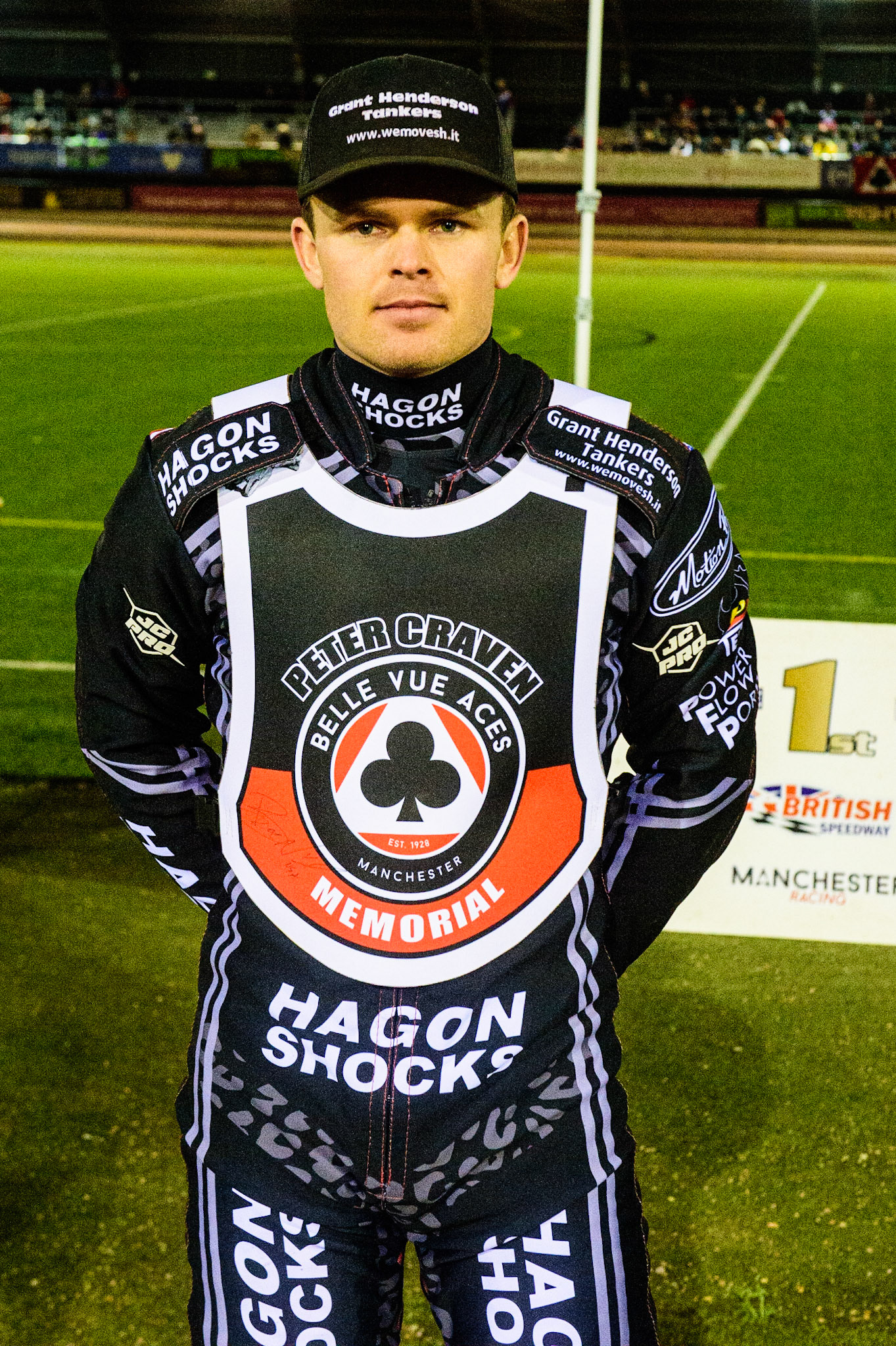MANCHESTER, UK. OCT 23RD  Broc Nicol  during the Peter Craven Memorial Trophy event at the National Speedway Stadium, Manchester on Saturday 23rd October 2021. (Credit: Ian Charles | MI News)