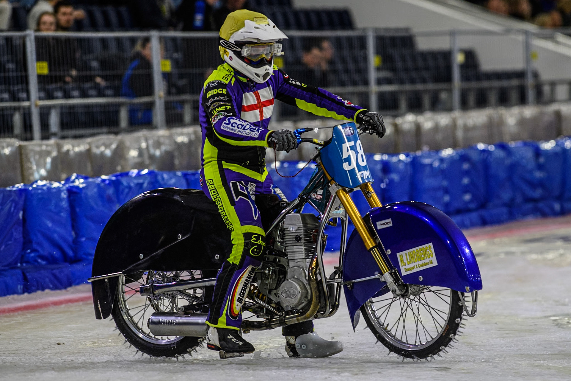 Paul Cooper of Great Britain during the Roelof Thijs Bokaal at Ice Rink Thialf, Heerenveen, The Netherlands on Friday 5th April 2024. (Photo: Ian Charles | MI News)